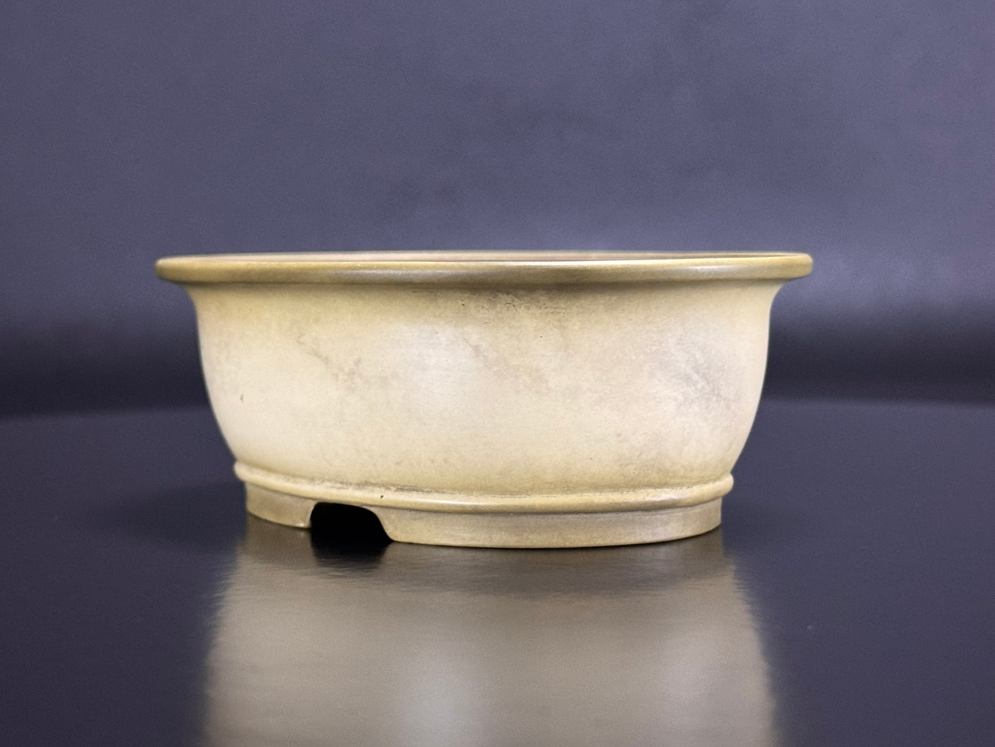 HOKIDO (北斗) – 常滑 Tokoname (常滑市) – 9.9cm Oval White Clay (楕円形 白泥)