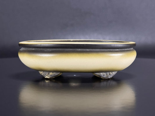 HOKIDO (北斗) – 常滑 Tokoname (常滑市) – 10.9cm Oval White Clay (楕円形 白泥)