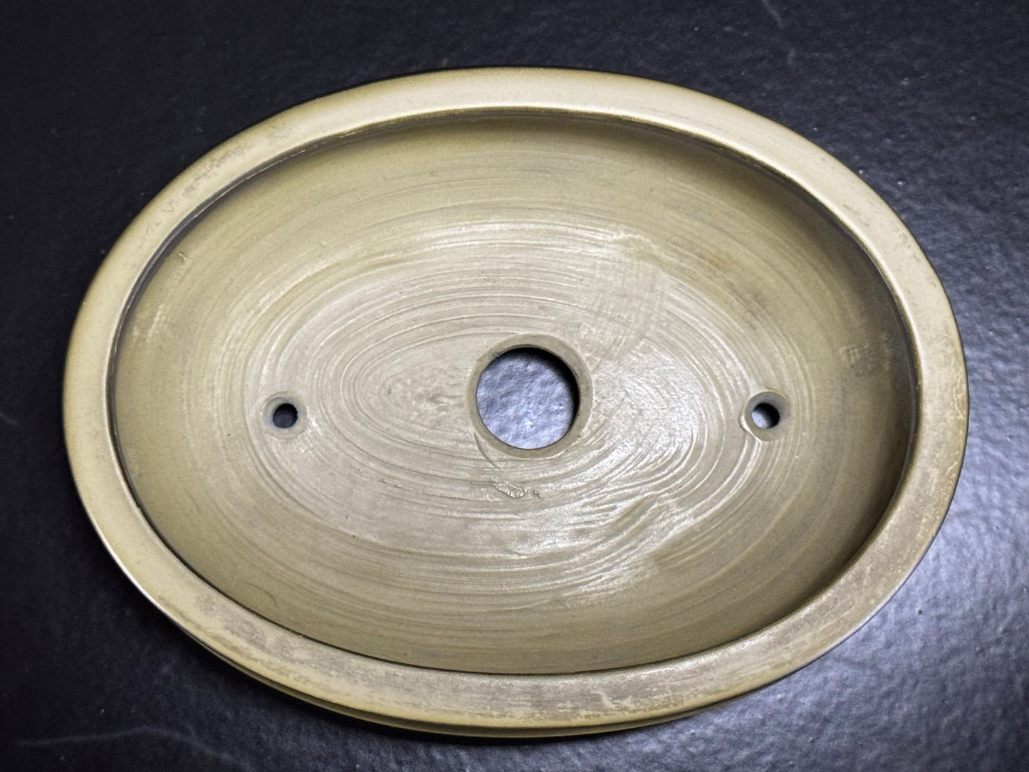 HOKIDO (北斗) – 常滑 Tokoname (常滑市) – 10.9cm Oval White Clay (楕円形 白泥)