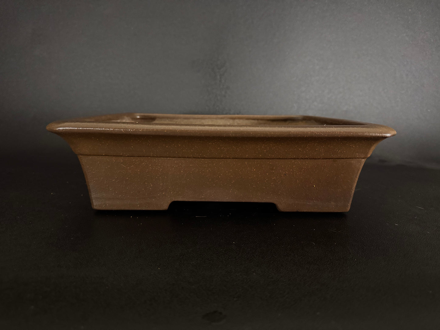 TOUHOU (陶峰) Hand signed 爪描き - 常滑 - 37.7cm Rectangle (長方鉢) Unglazed 無釉