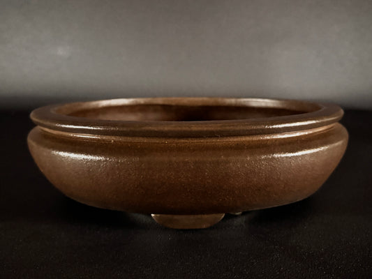 GYOUZAN 1St Gen (Nakano Yukizyou “中野行常”) "爪描き" - 常滑– 28.5cm oval bag