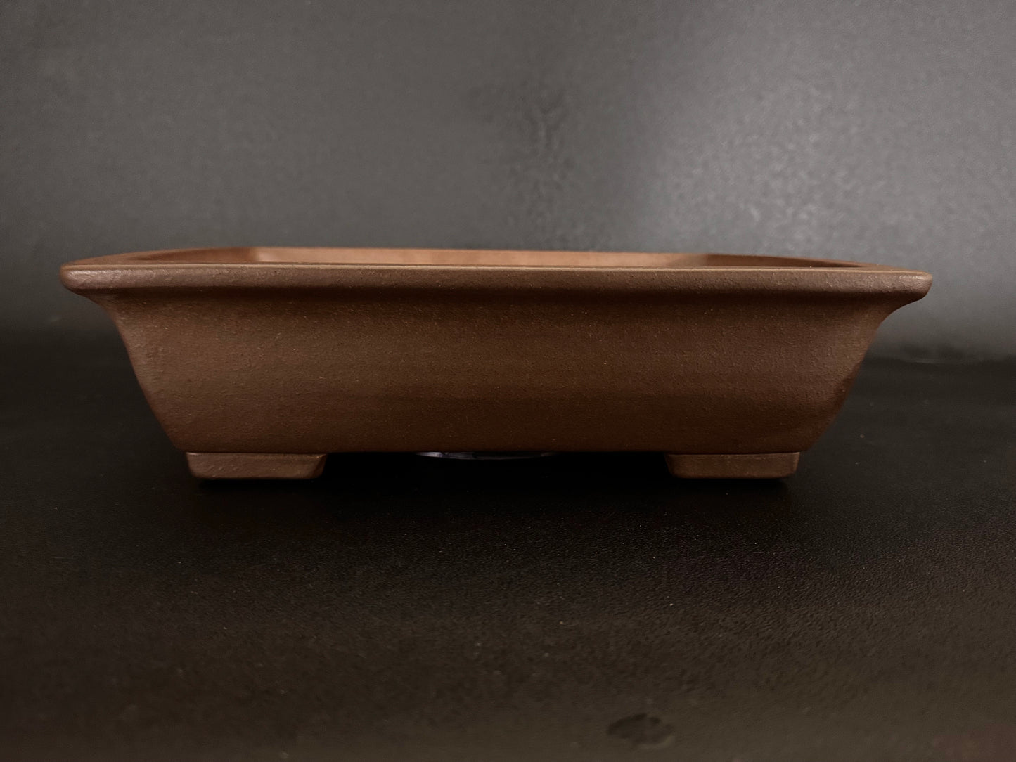 GYOZAN 2nd Gen (Yuuji Nakano 中野 裕二 )"Seal only 印のみ" - 常滑 - 34.4cm  Rectangular Unglazed (長方形 無釉)
