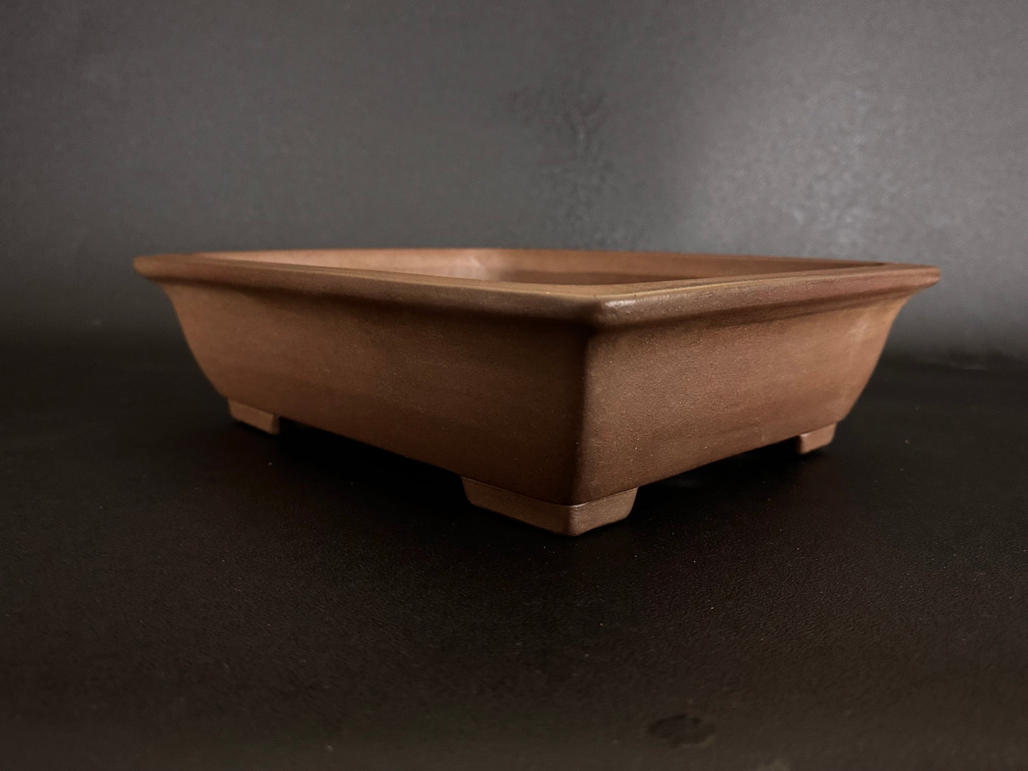GYOZAN 2nd Gen (Yuuji Nakano 中野 裕二 )"Seal only 印のみ" - 常滑 - 34.4cm  Rectangular Unglazed (長方形 無釉)