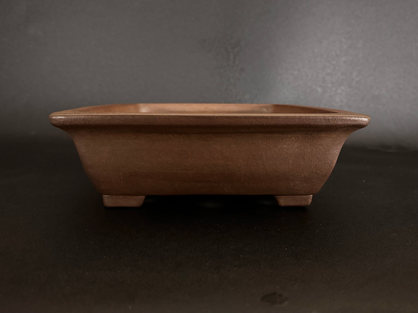 GYOZAN 2nd Gen (Yuuji Nakano 中野 裕二 )"Seal only 印のみ" - 常滑 - 34.4cm  Rectangular Unglazed (長方形 無釉)