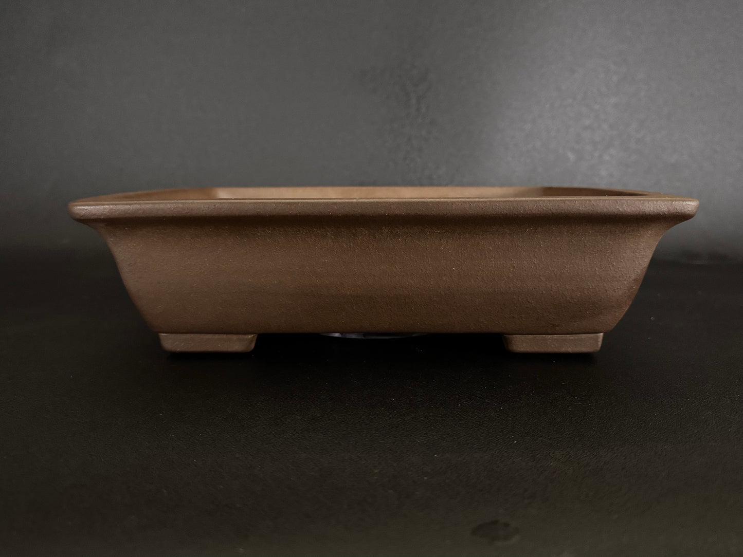 GYOZAN 2nd Gen (Yuuji Nakano 中野 裕二 )"Seal only 印のみ" - 常滑 - 34.4cm  Rectangular Unglazed (長方形 無釉)