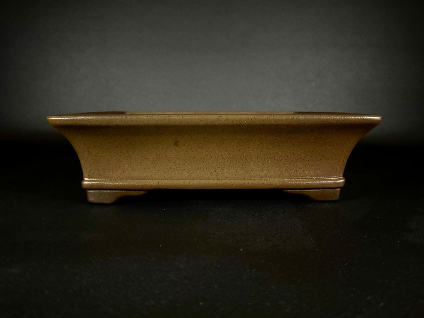 GYOZAN 2nd Gen (Yuuji Nakano 中野 裕二 )"Seal only 印のみ" - 常滑 - 33.8  Rectangular Unglazed (長方形 無釉)