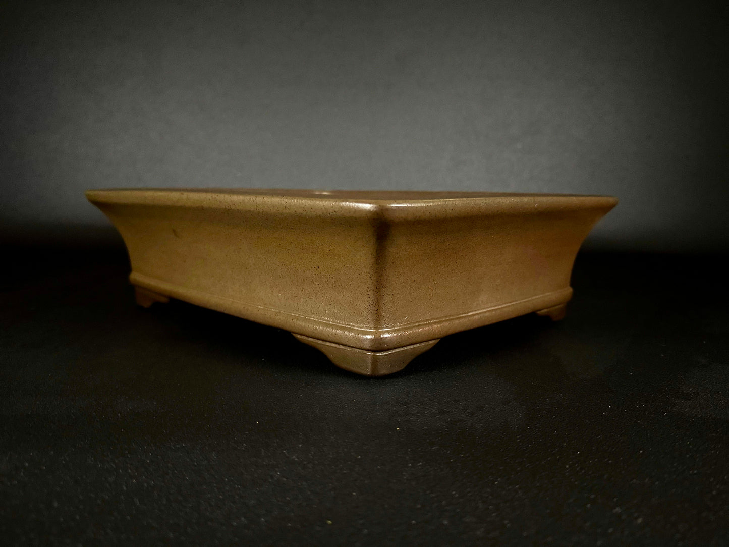 GYOZAN 2nd Gen (Yuuji Nakano 中野 裕二 )"Seal only 印のみ" - 常滑 - 33.8  Rectangular Unglazed (長方形 無釉)