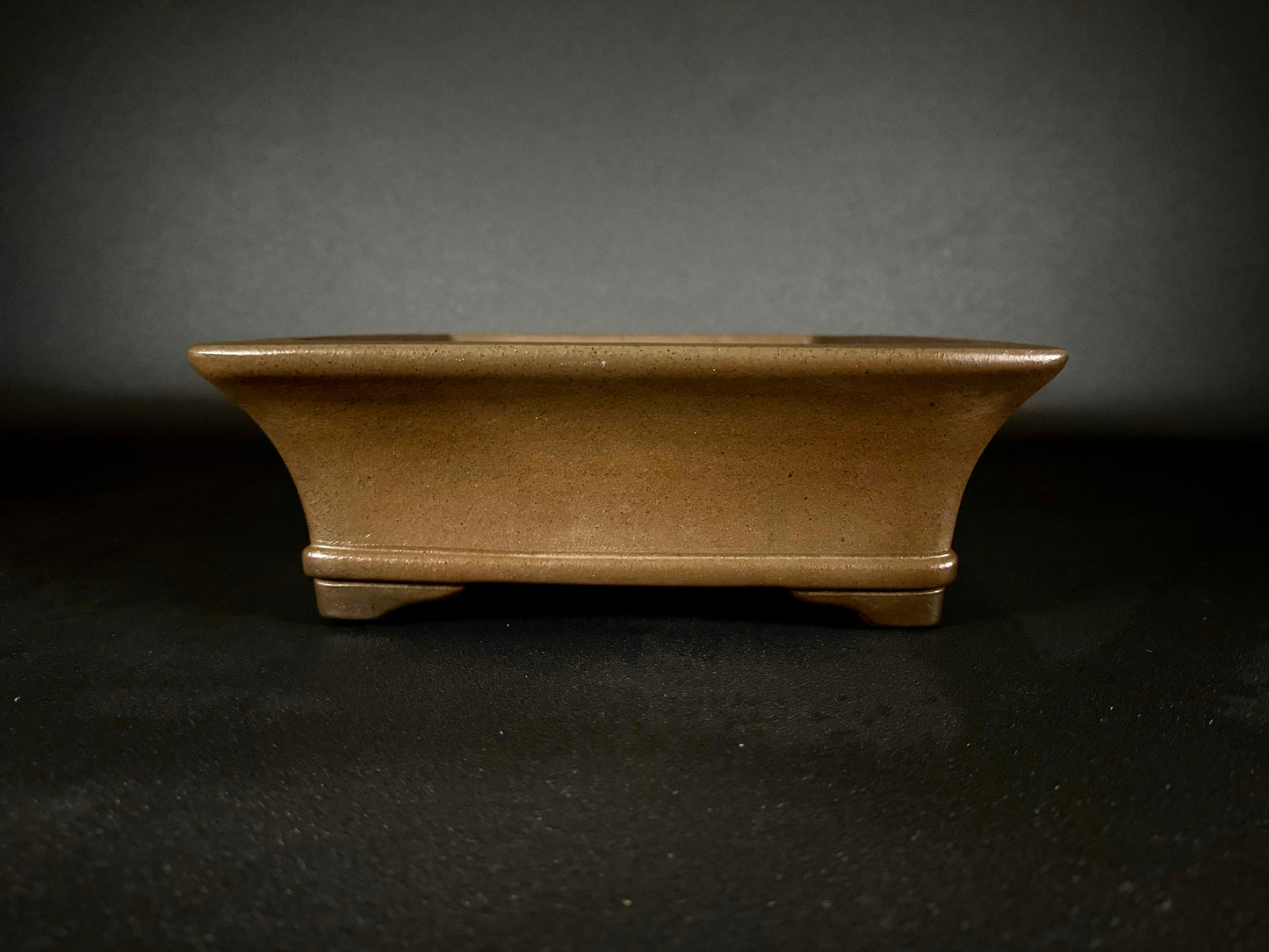 GYOZAN 2nd Gen (Yuuji Nakano 中野 裕二 )"Seal only 印のみ" - 常滑 - 33.8  Rectangular Unglazed (長方形 無釉)