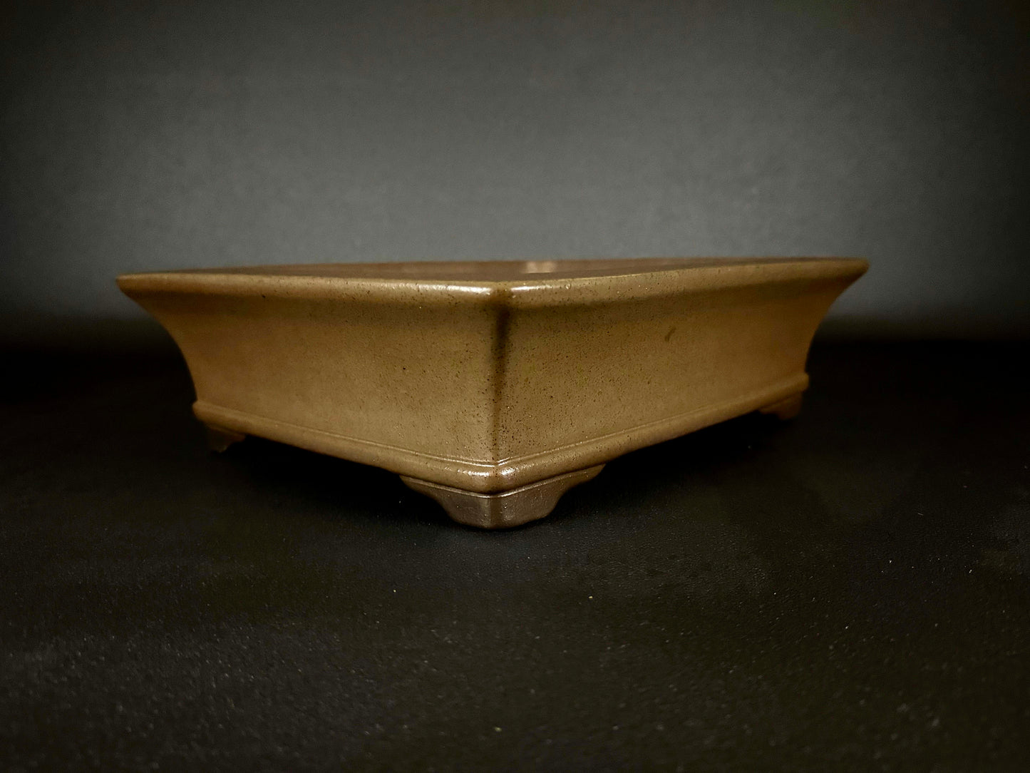 GYOZAN 2nd Gen (Yuuji Nakano 中野 裕二 )"Seal only 印のみ" - 常滑 - 33.8  Rectangular Unglazed (長方形 無釉)