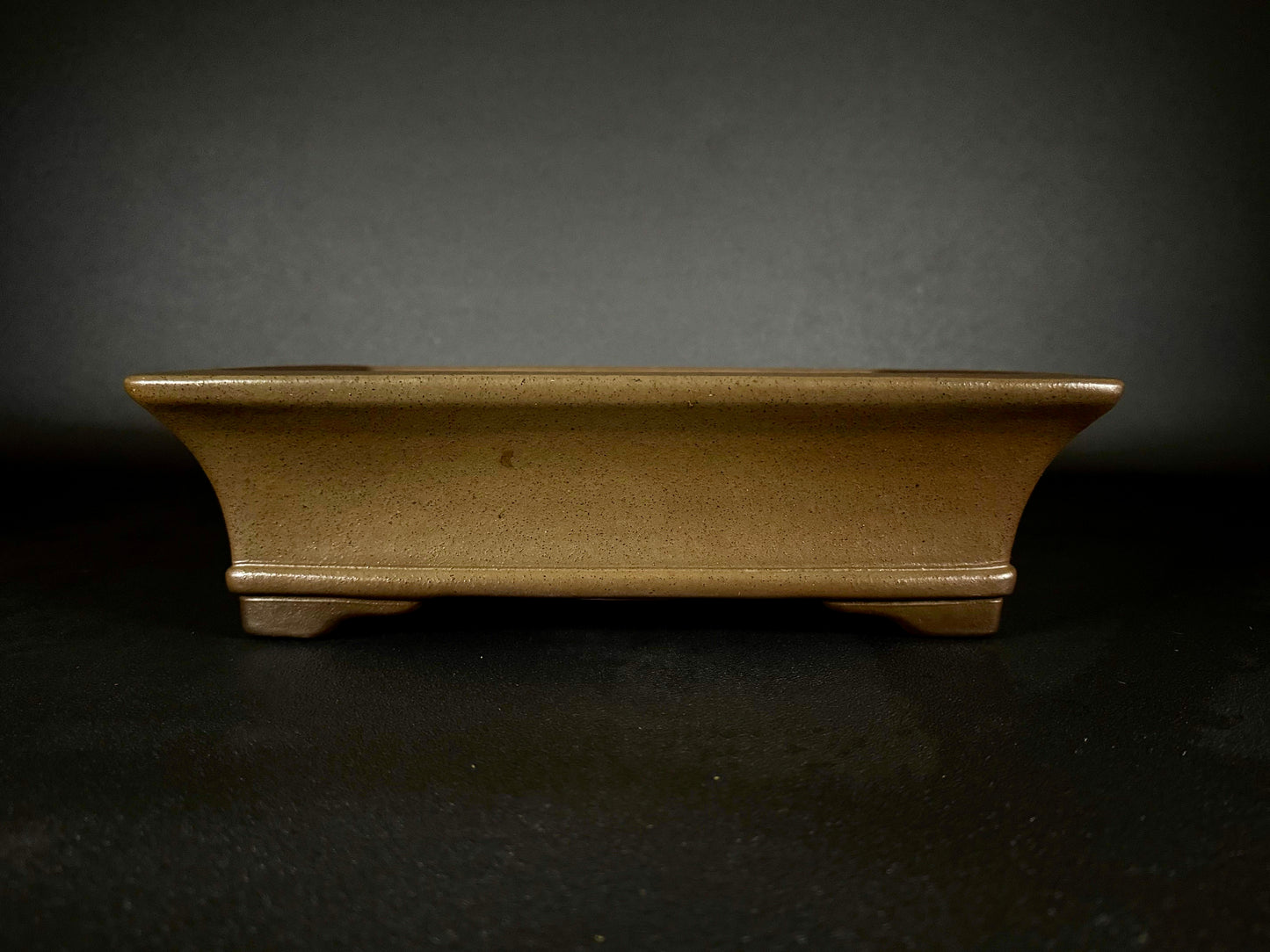 GYOZAN 2nd Gen (Yuuji Nakano 中野 裕二 )"Seal only 印のみ" - 常滑 - 33.8  Rectangular Unglazed (長方形 無釉)