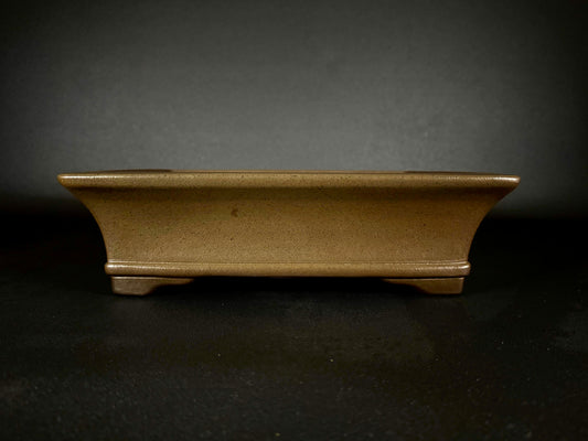 GYOZAN 2nd Gen (Yuuji Nakano 中野 裕二 )"Seal only 印のみ" - 常滑 - 33.8  Rectangular Unglazed (長方形 無釉)