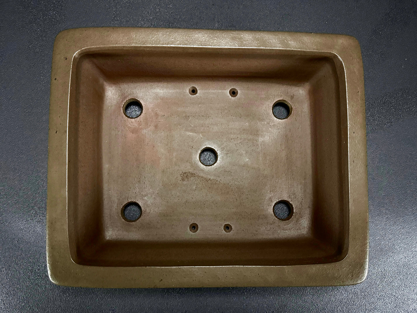 GYOZAN 2nd Gen (Yuuji Nakano 中野 裕二 )"Seal only 印のみ" - 常滑 - 33.8  Rectangular Unglazed (長方形 無釉)