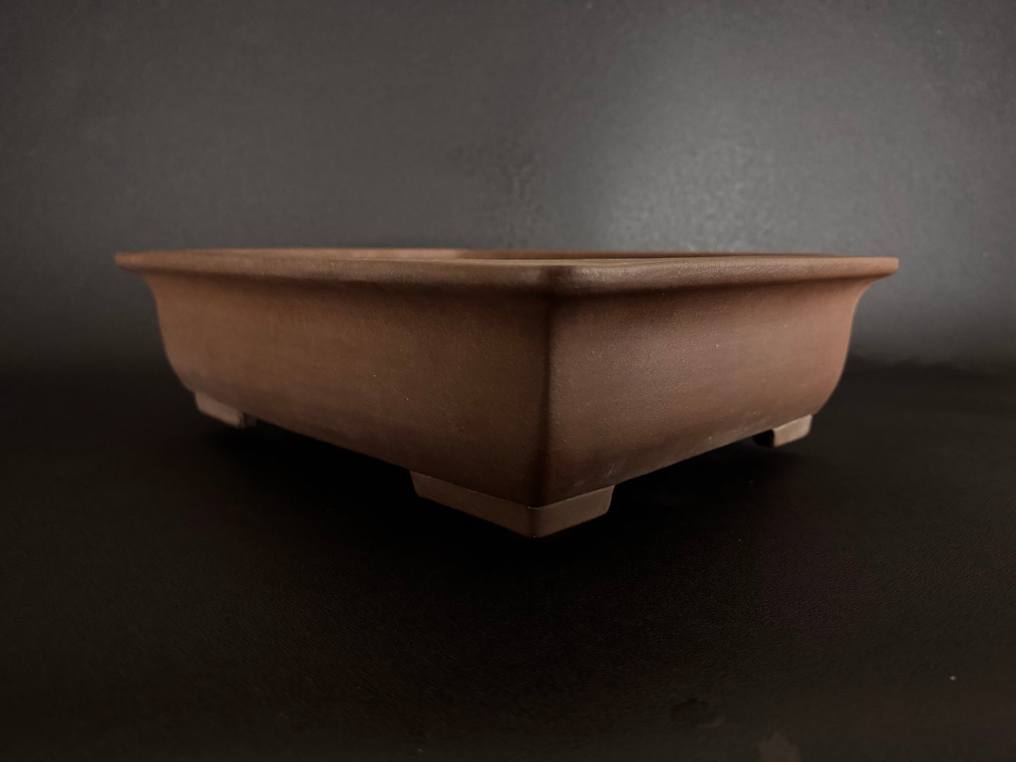 GYOZAN 2nd Gen (Yuuji Nakano 中野 裕二 )"Seal only 印のみ" - 常滑 - 41.2cm  Rectangular Unglazed (長方形 無釉)