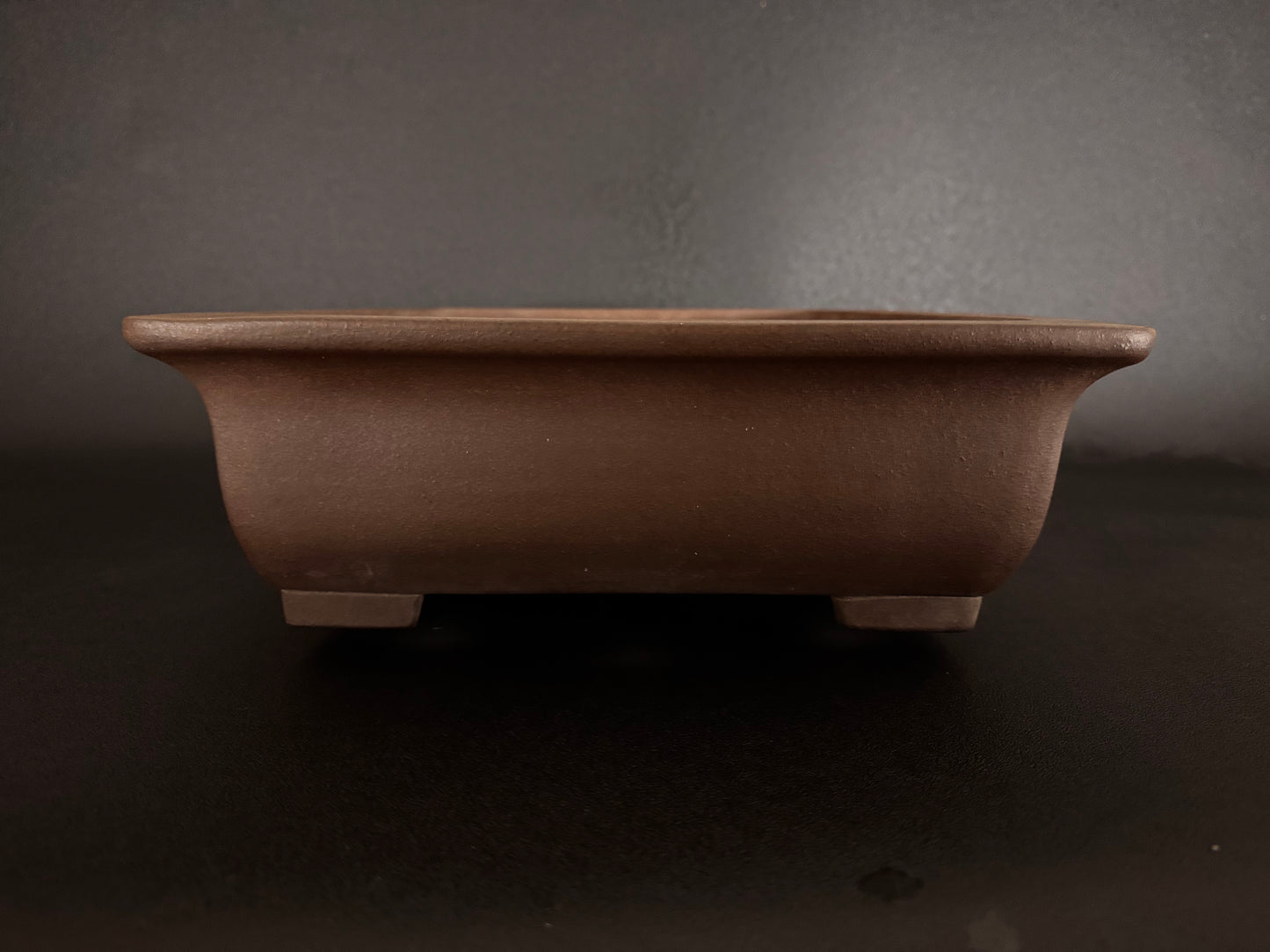 GYOZAN 2nd Gen (Yuuji Nakano 中野 裕二 )"Seal only 印のみ" - 常滑 - 41.2cm  Rectangular Unglazed (長方形 無釉)