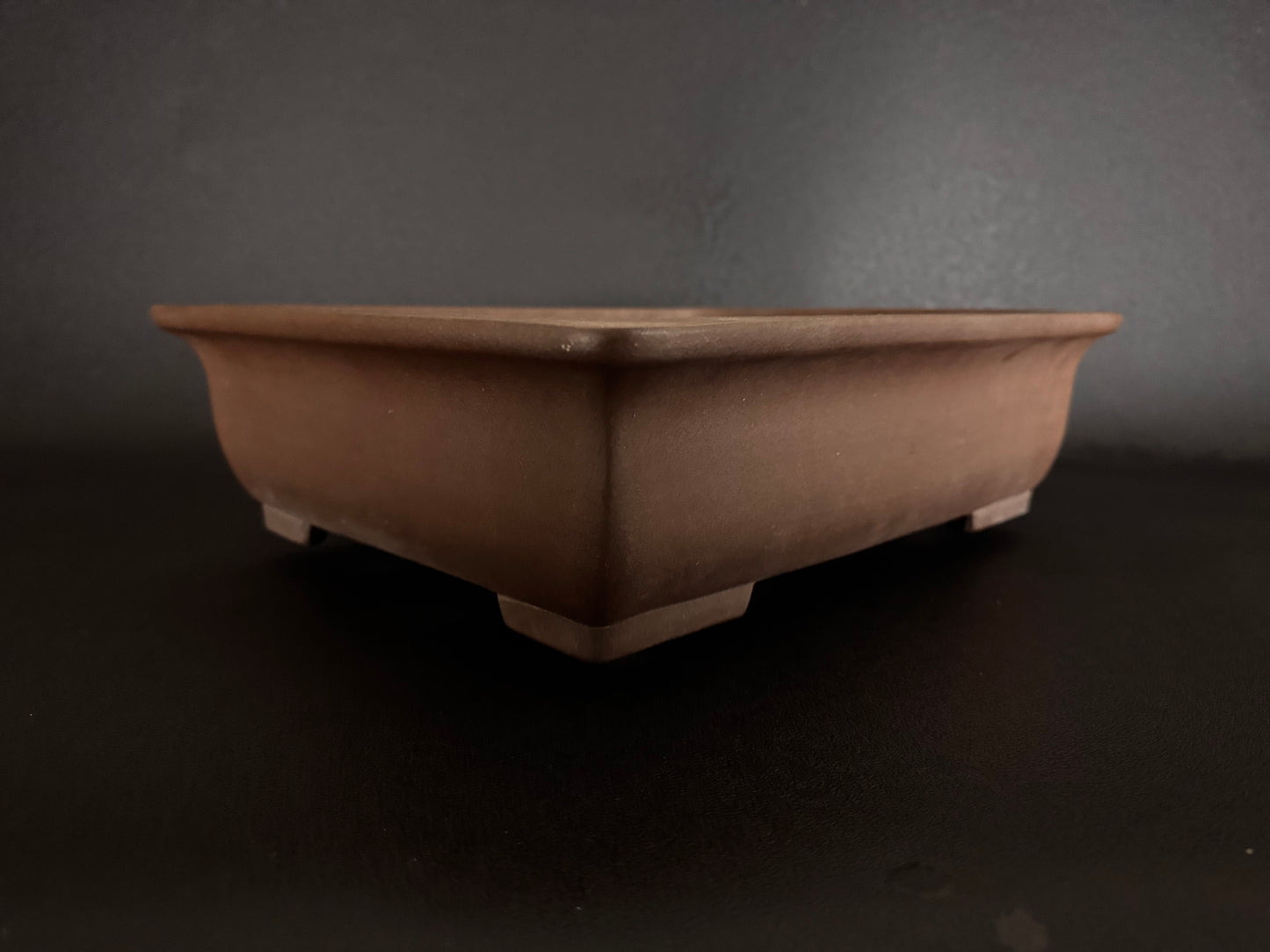 GYOZAN 2nd Gen (Yuuji Nakano 中野 裕二 )"Seal only 印のみ" - 常滑 - 41.2cm  Rectangular Unglazed (長方形 無釉)