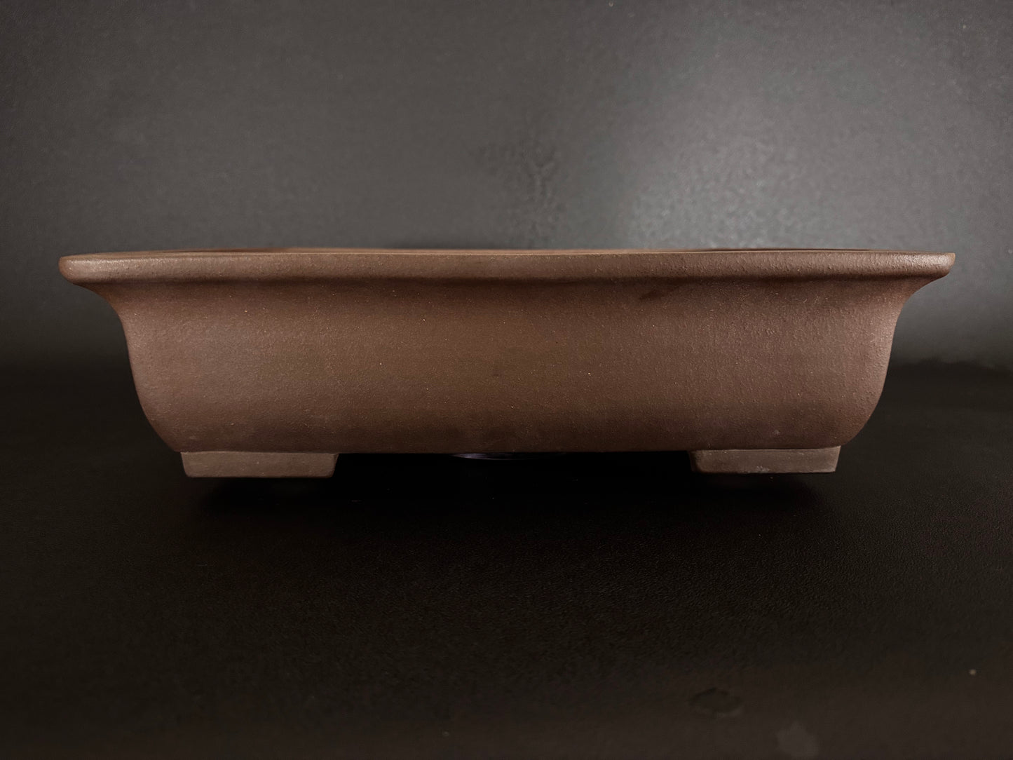 GYOZAN 2nd Gen (Yuuji Nakano 中野 裕二 )"Seal only 印のみ" - 常滑 - 41.2cm  Rectangular Unglazed (長方形 無釉)
