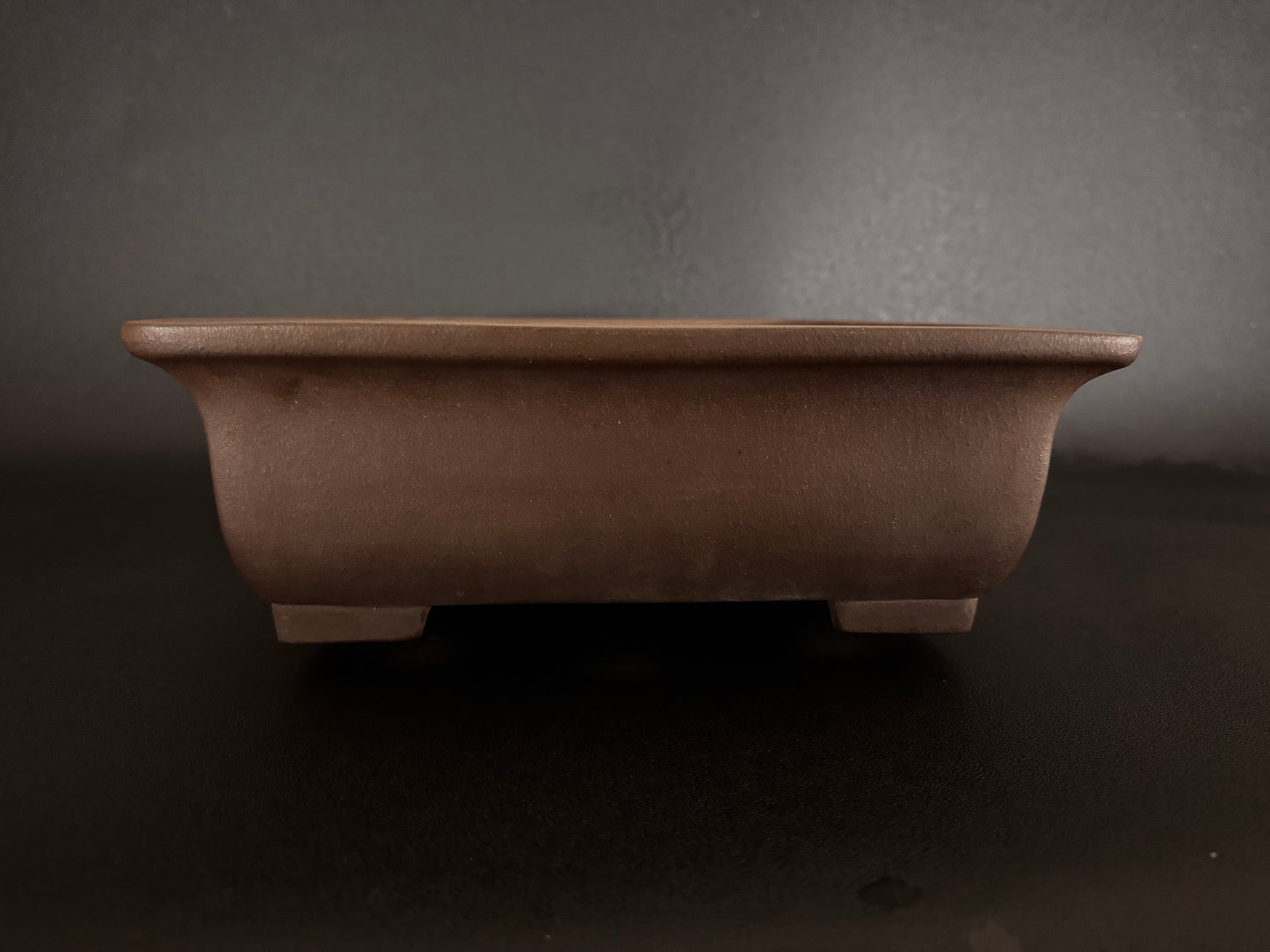 GYOZAN 2nd Gen (Yuuji Nakano 中野 裕二 )"Seal only 印のみ" - 常滑 - 41.2cm  Rectangular Unglazed (長方形 無釉)