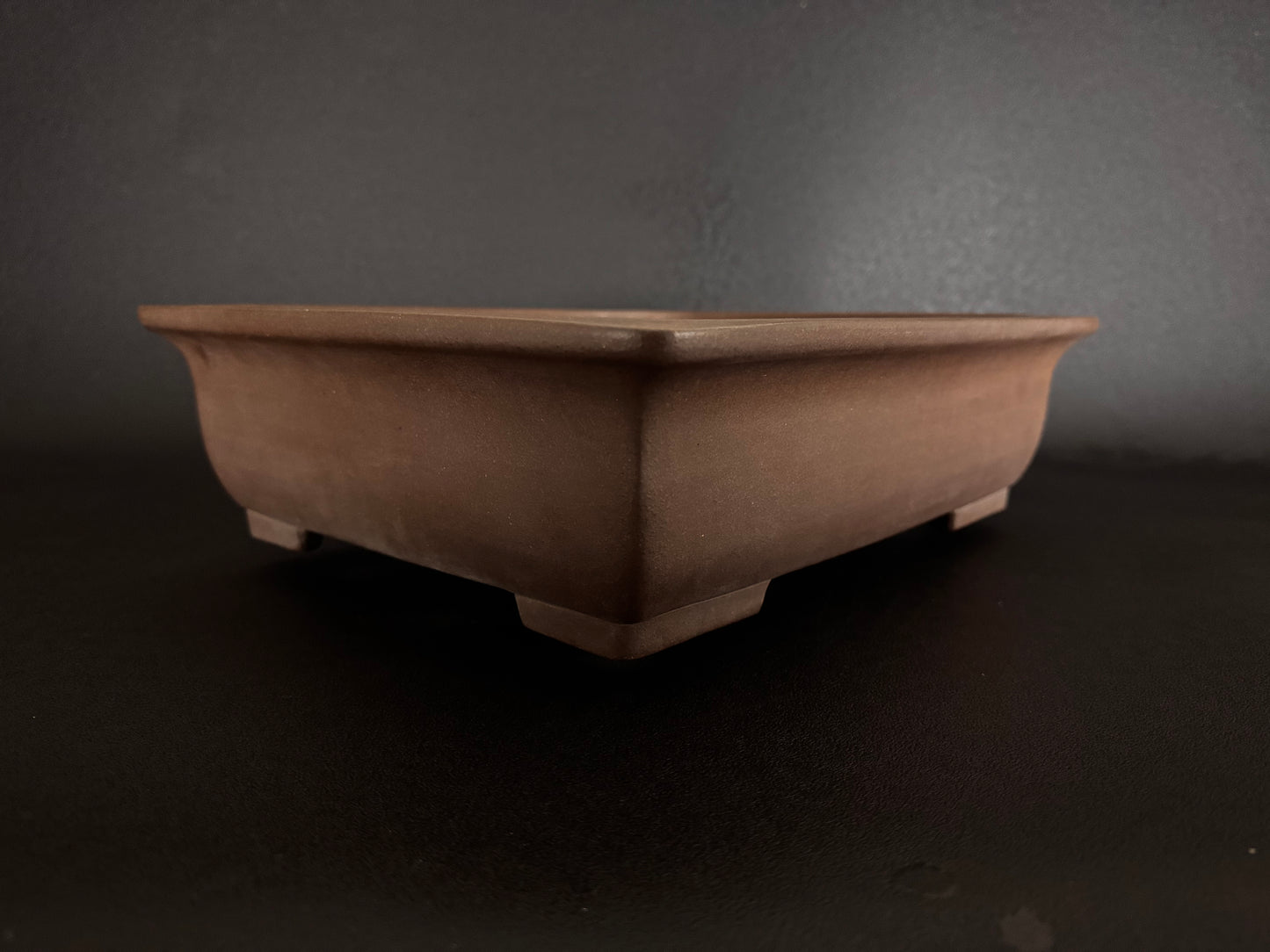 GYOZAN 2nd Gen (Yuuji Nakano 中野 裕二 )"Seal only 印のみ" - 常滑 - 41.2cm  Rectangular Unglazed (長方形 無釉)