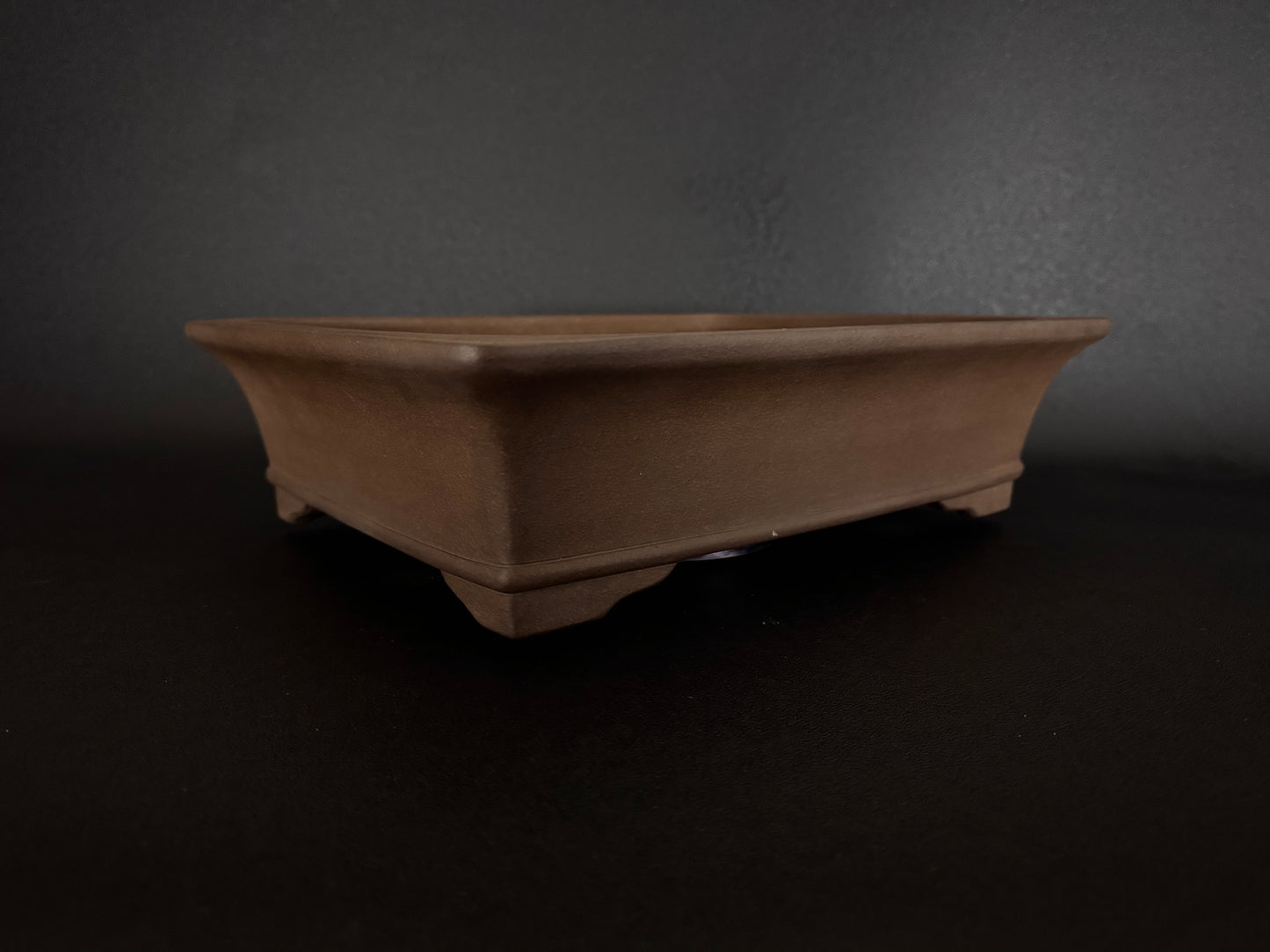 GYOZAN 2nd Gen (Yuuji Nakano 中野 裕二 )"Seal only 印のみ" - 常滑 - 41.5cm  Rectangular Unglazed (長方形 無釉)
