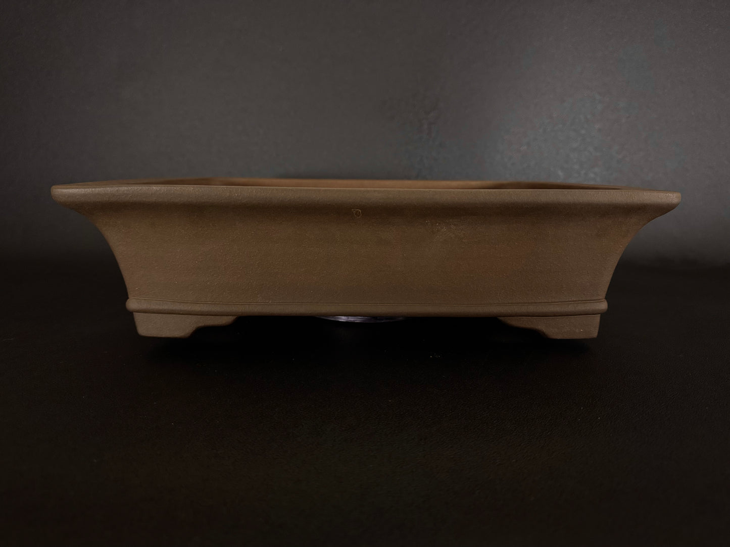 GYOZAN 2nd Gen (Yuuji Nakano 中野 裕二 )"Seal only 印のみ" - 常滑 - 41.5cm  Rectangular Unglazed (長方形 無釉)