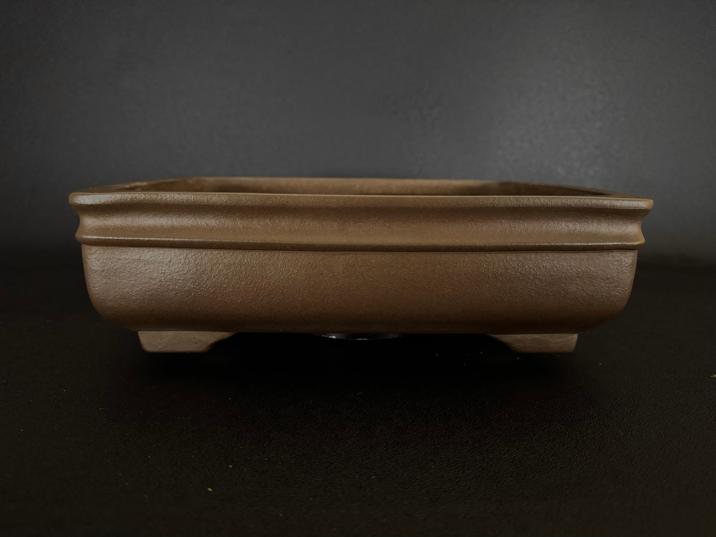 NAKANO GYOZAN 中野 行山 "Seal Only 印のみ" - 常滑 - 34.2  Rectangular Unglazed (長方形 無釉)