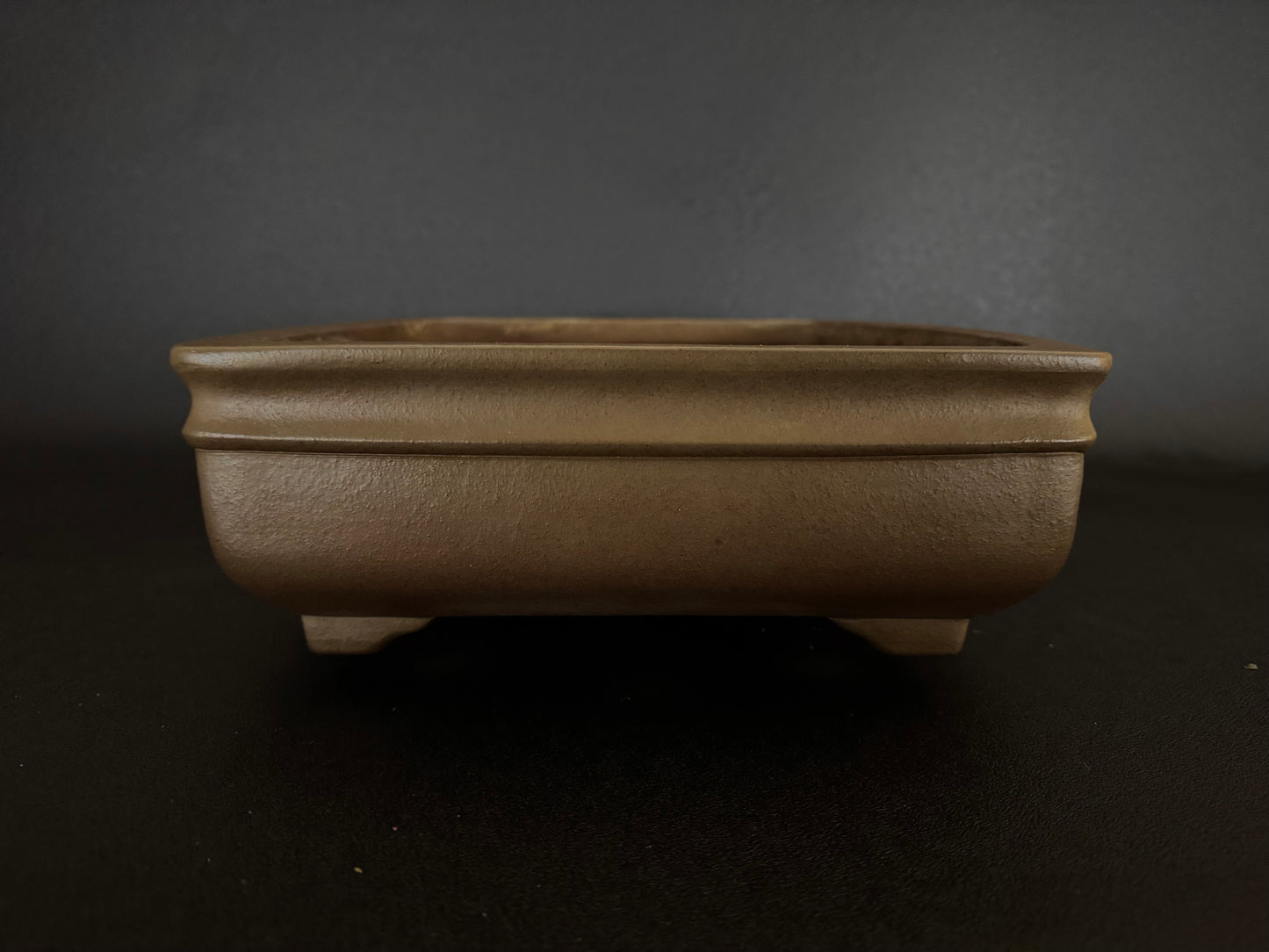 NAKANO GYOZAN 中野 行山 "Seal Only 印のみ" - 常滑 - 34.2  Rectangular Unglazed (長方形 無釉)