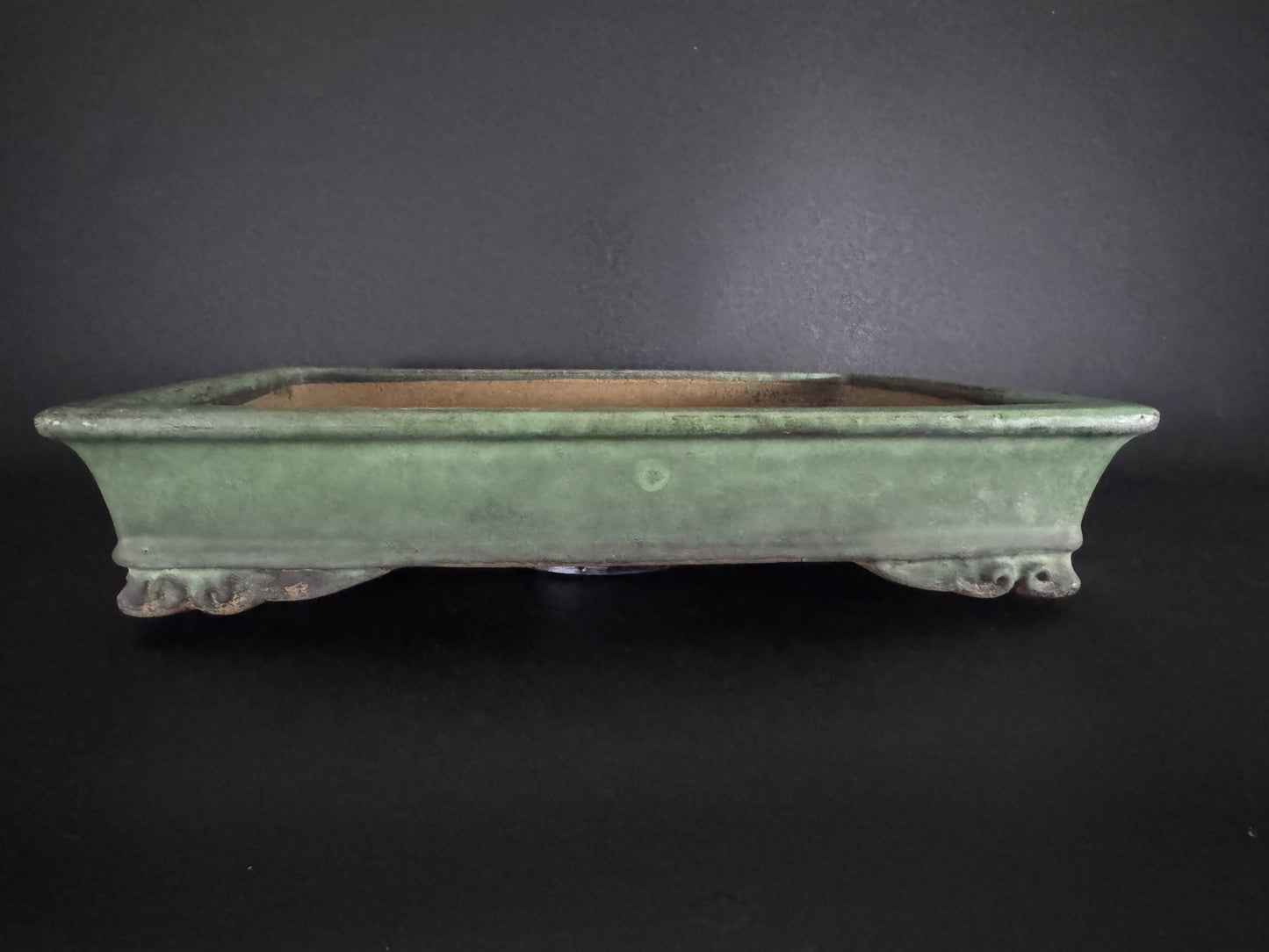 Yoshimura Shuho 吉村秀峰 – 常滑市 – 47.2 cm Rectangular 隅切長方形 – Glazed 釉薬鉢