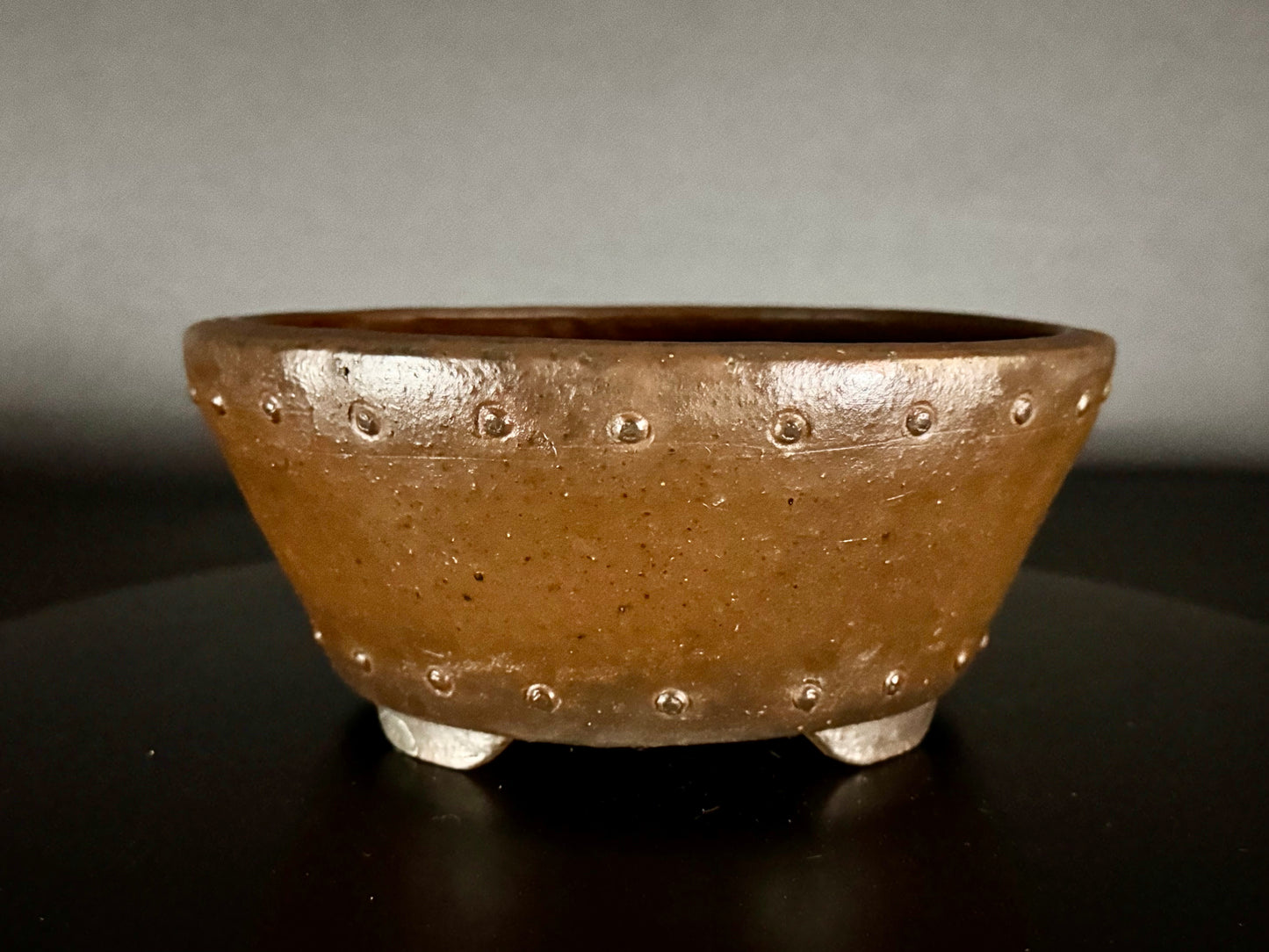 GYOZAN 1St Gen (Nakano Yukizyou “中野行常”) "Hand signed 爪描き" - 常滑 – 20.4cm - Early Work