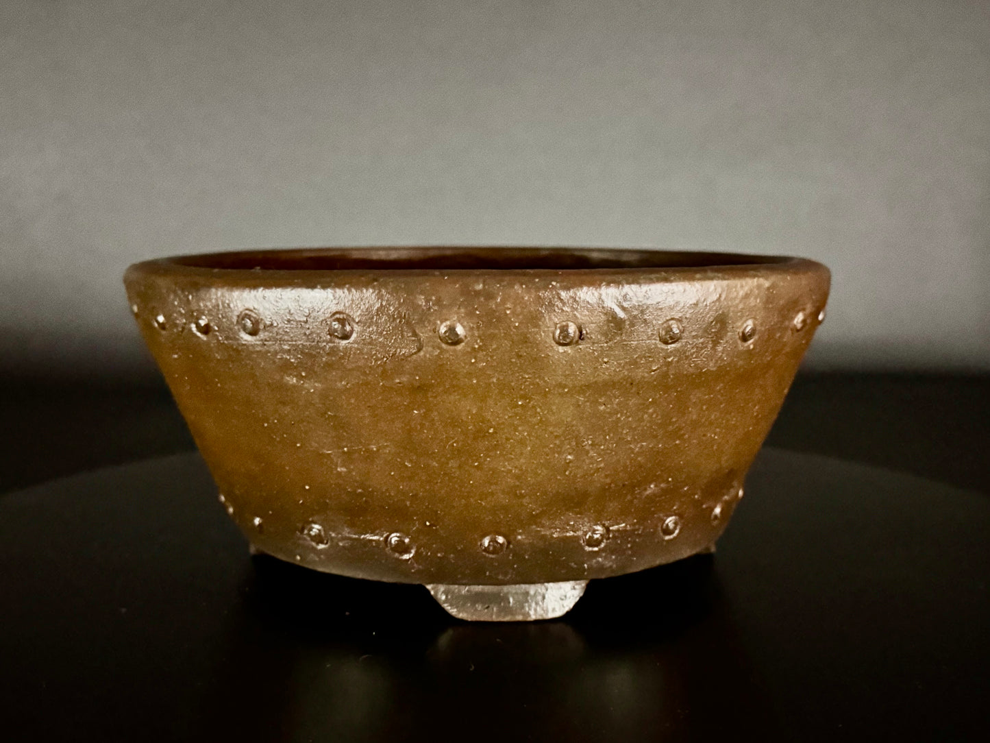 GYOZAN 1St Gen (Nakano Yukizyou “中野行常”) "Hand signed 爪描き" - 常滑 – 20.4cm - Early Work