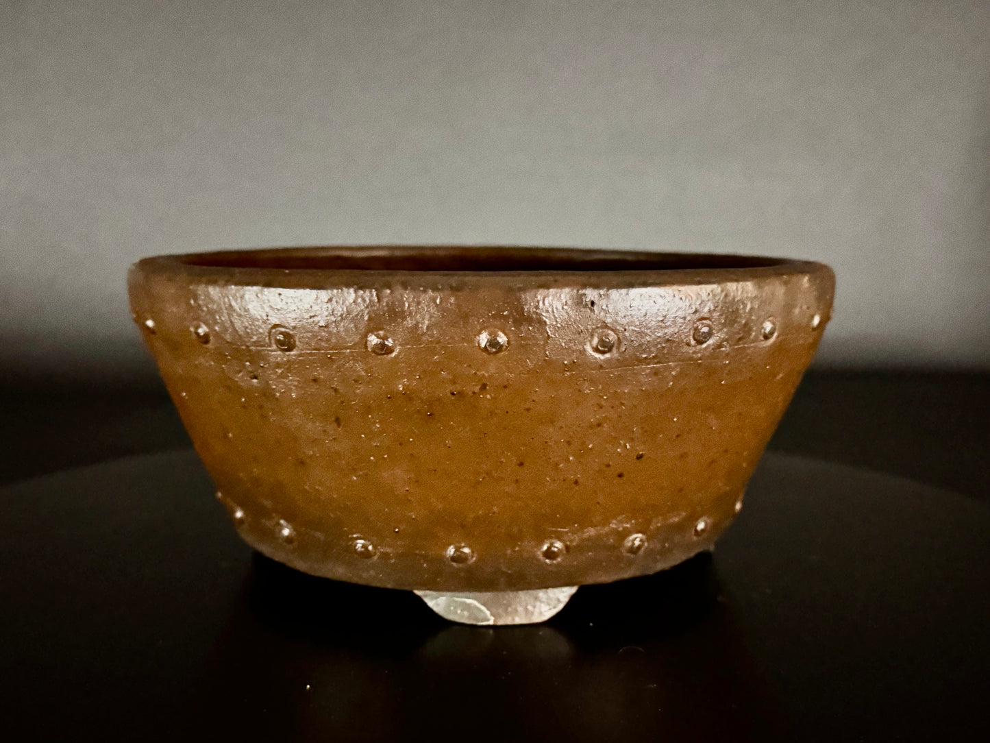 GYOZAN 1St Gen (Nakano Yukizyou “中野行常”) "Hand signed 爪描き" - 常滑 – 20.4cm - Early Work