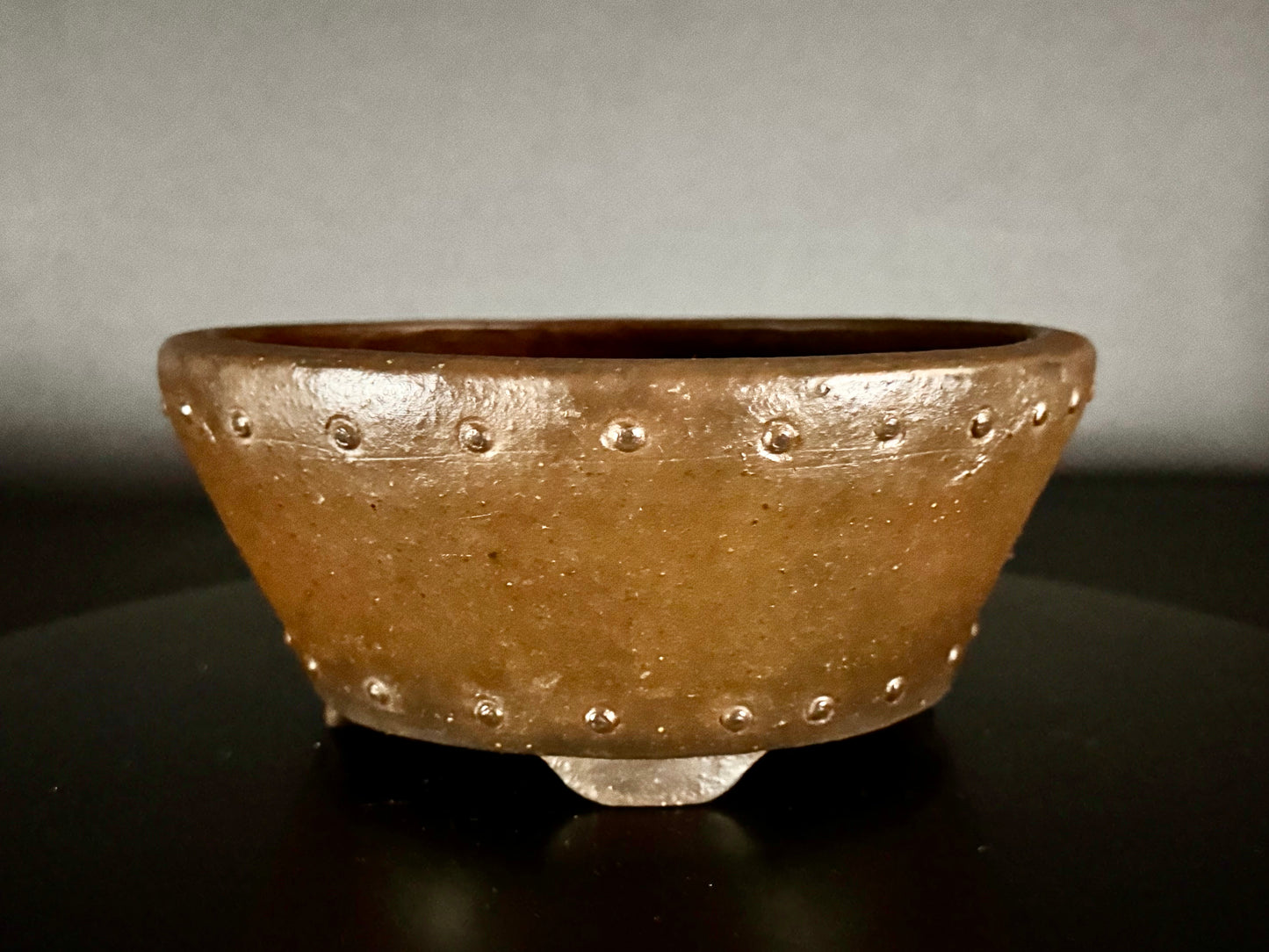 GYOZAN 1St Gen (Nakano Yukizyou “中野行常”) "Hand signed 爪描き" - 常滑 – 20.4cm - Early Work