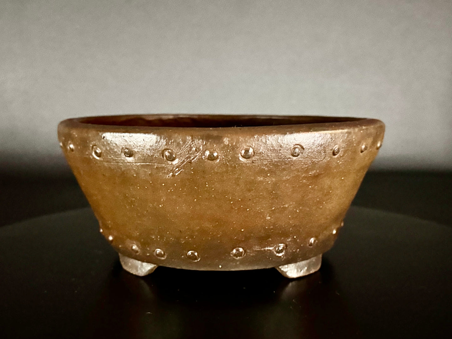 GYOZAN 1St Gen (Nakano Yukizyou “中野行常”) "Hand signed 爪描き" - 常滑 – 20.4cm - Early Work
