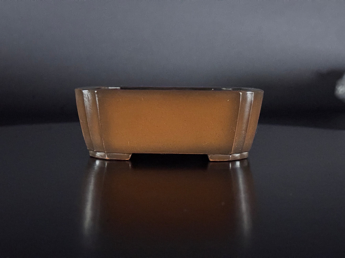 HOKIDO (北斗) – 常滑 Tokoname (常滑市) – 10.6cm Rectangular 長方鉢 – Unglazed 無釉