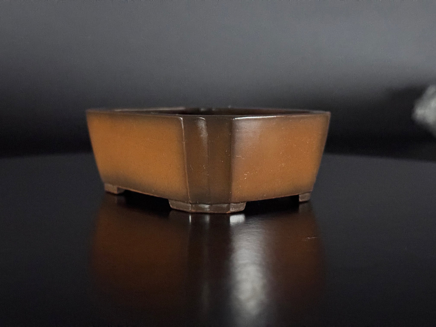 HOKIDO (北斗) – 常滑 Tokoname (常滑市) – 10.6cm Rectangular 長方鉢 – Unglazed 無釉