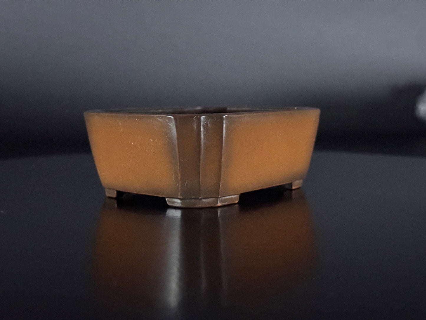 HOKIDO (北斗) – 常滑 Tokoname (常滑市) – 10.6cm Rectangular 長方鉢 – Unglazed 無釉