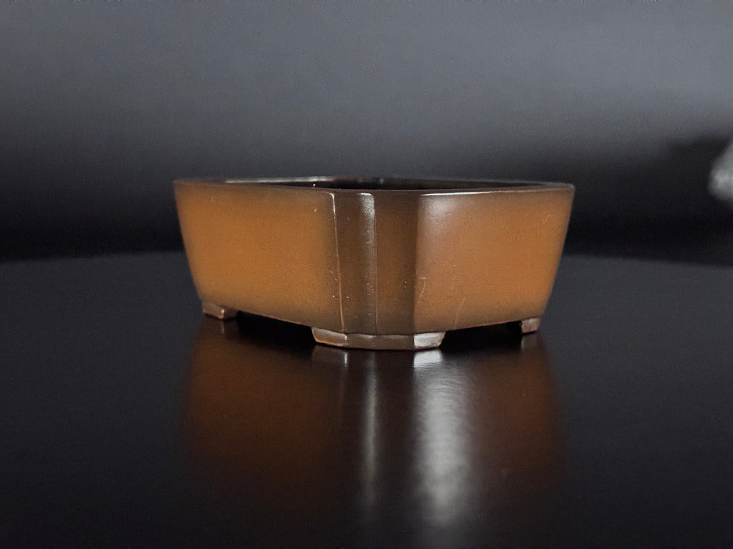 HOKIDO (北斗) – 常滑 Tokoname (常滑市) – 10.6cm Rectangular 長方鉢 – Unglazed 無釉