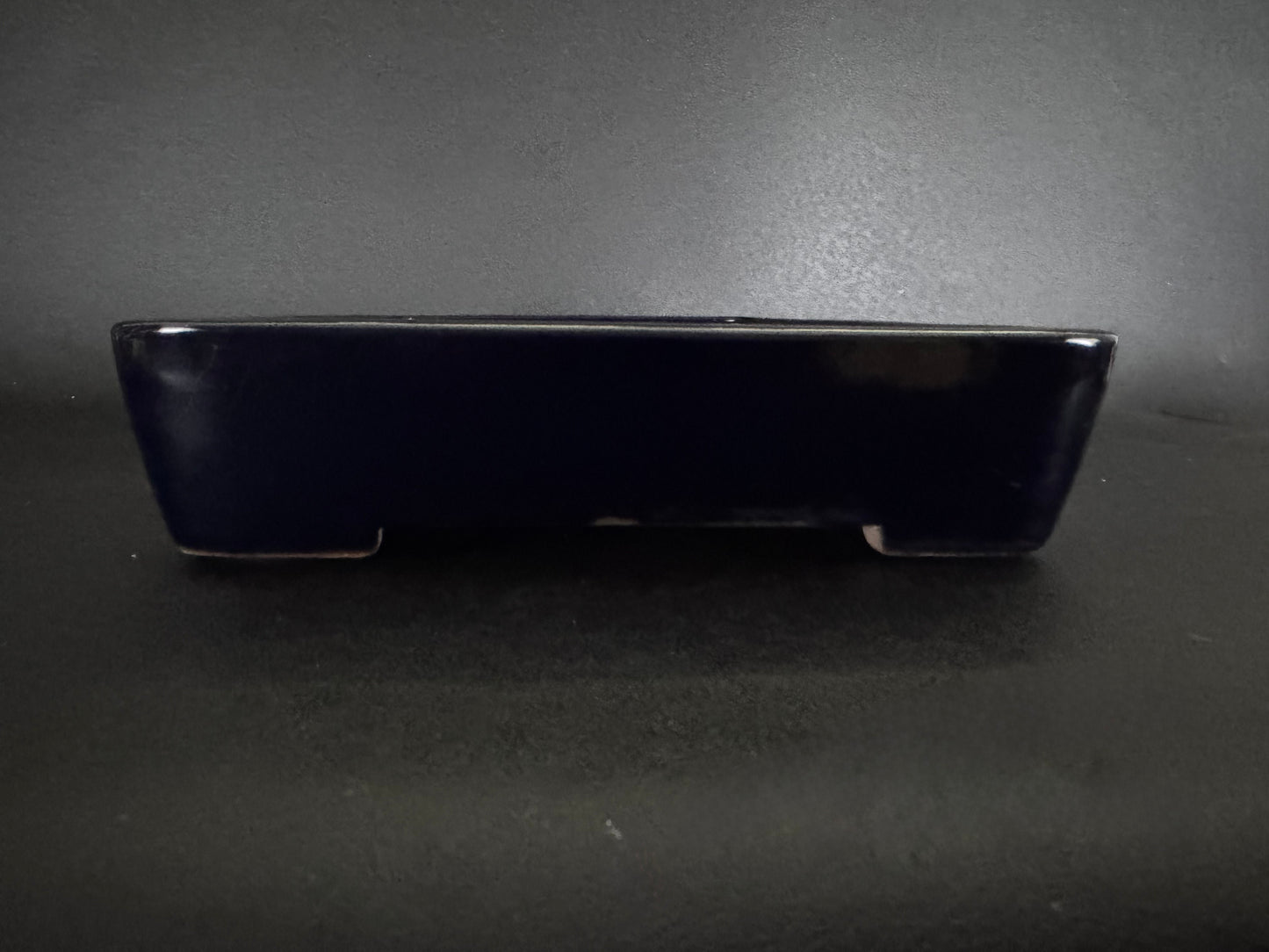 YAMAFUSA's Wife (Hoshu Otorifune 宝舟) – 常滑 – 47.0cm Rectangular 長方形 – Deep Cobalt Blue Glazed 濃藍色 瑠璃釉