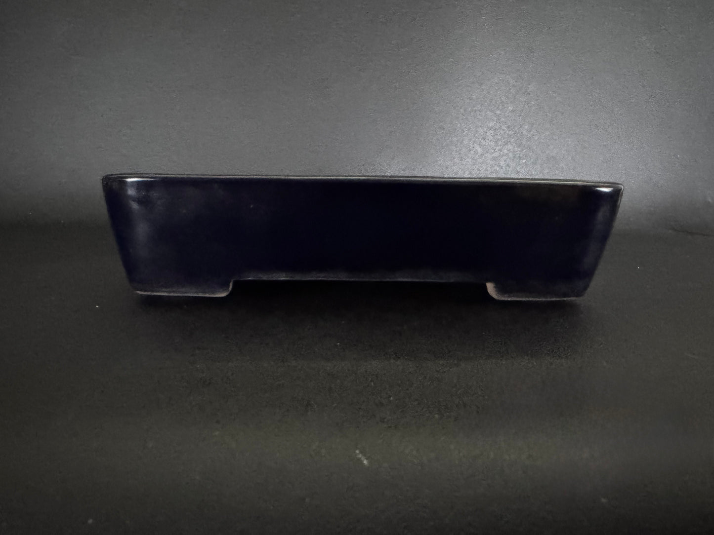 YAMAFUSA's Wife (Hoshu Otorifune 宝舟) – 常滑 – 47.0cm Rectangular 長方形 – Deep Cobalt Blue Glazed 濃藍色 瑠璃釉