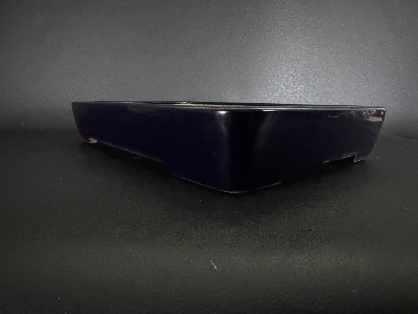 YAMAFUSA's Wife (Hoshu Otorifune 宝舟) – 常滑 – 47.0cm Rectangular 長方形 – Deep Cobalt Blue Glazed 濃藍色 瑠璃釉