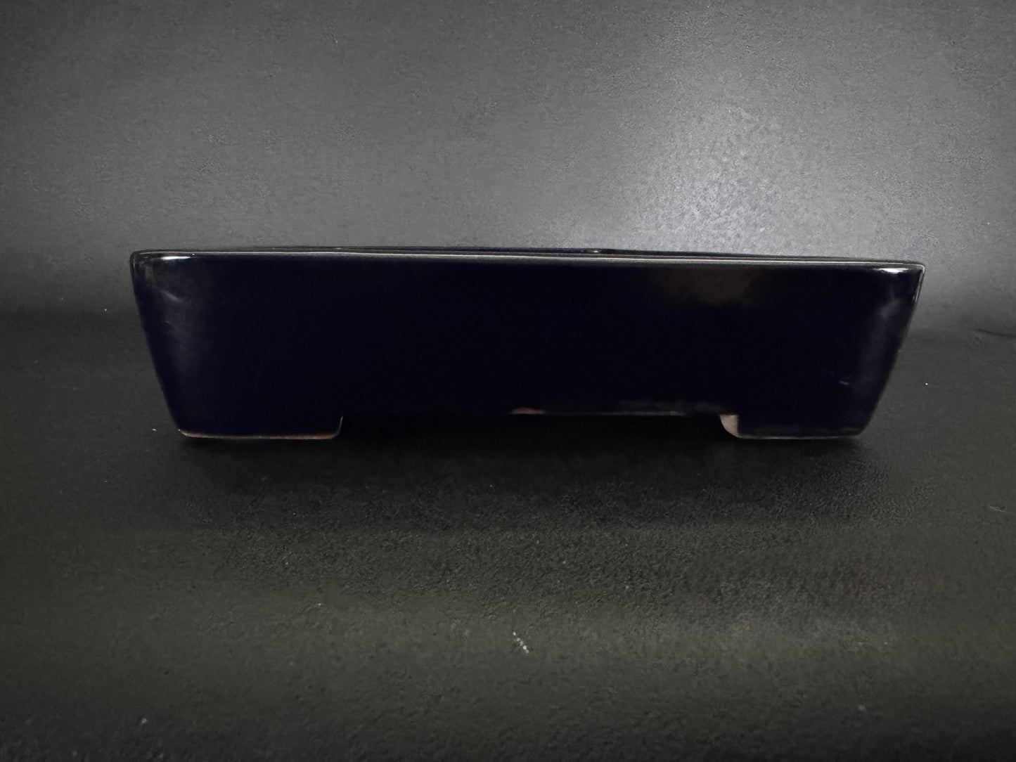 YAMAFUSA's Wife (Hoshu Otorifune 宝舟) – 常滑 – 47.0cm Rectangular 長方形 – Deep Cobalt Blue Glazed 濃藍色 瑠璃釉