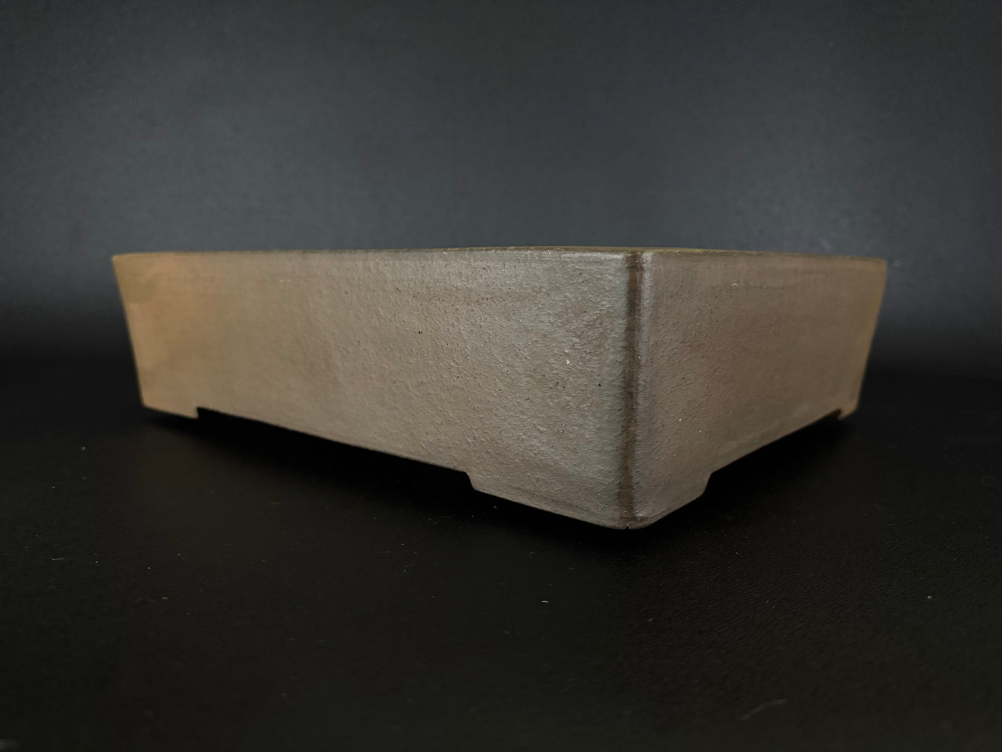 SYU-ZAN 舟山 (Suzuki Shinji 鈴木伸二) – 愛知県 Aichi Prefecture – 38.3cm Rectangular 長方鉢 – Unglazed 無釉