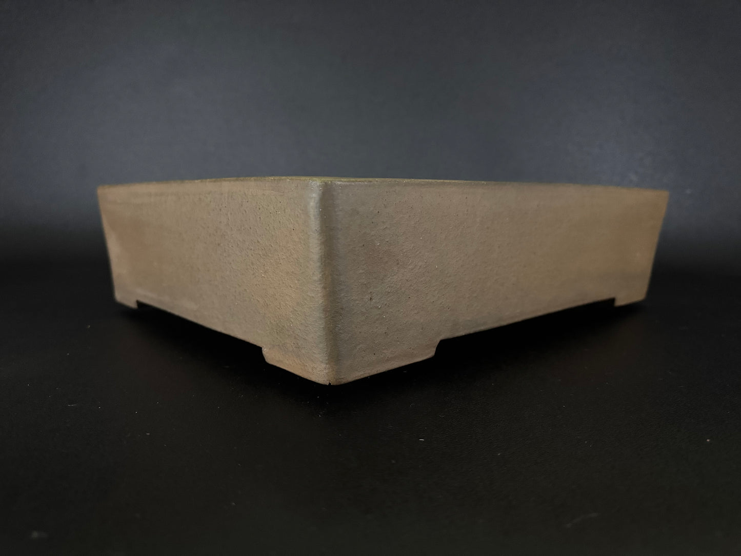SYU-ZAN 舟山 (Suzuki Shinji 鈴木伸二) – 愛知県 Aichi Prefecture – 38.3cm Rectangular 長方鉢 – Unglazed 無釉
