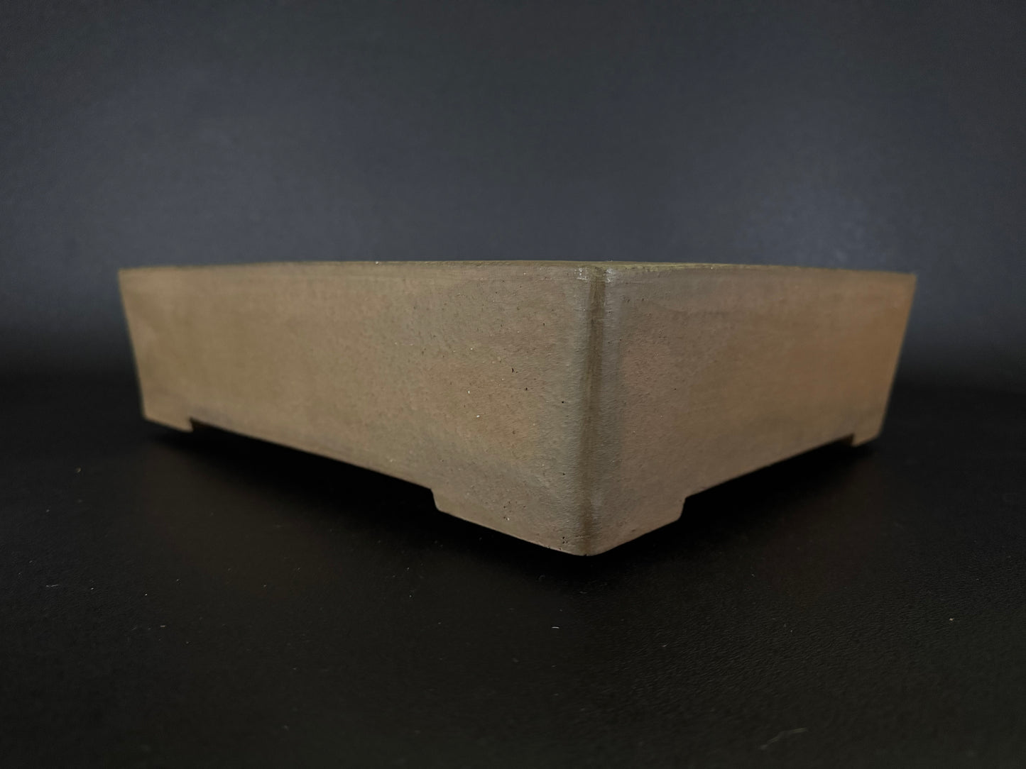SYU-ZAN 舟山 (Suzuki Shinji 鈴木伸二) – 愛知県 Aichi Prefecture – 38.3cm Rectangular 長方鉢 – Unglazed 無釉
