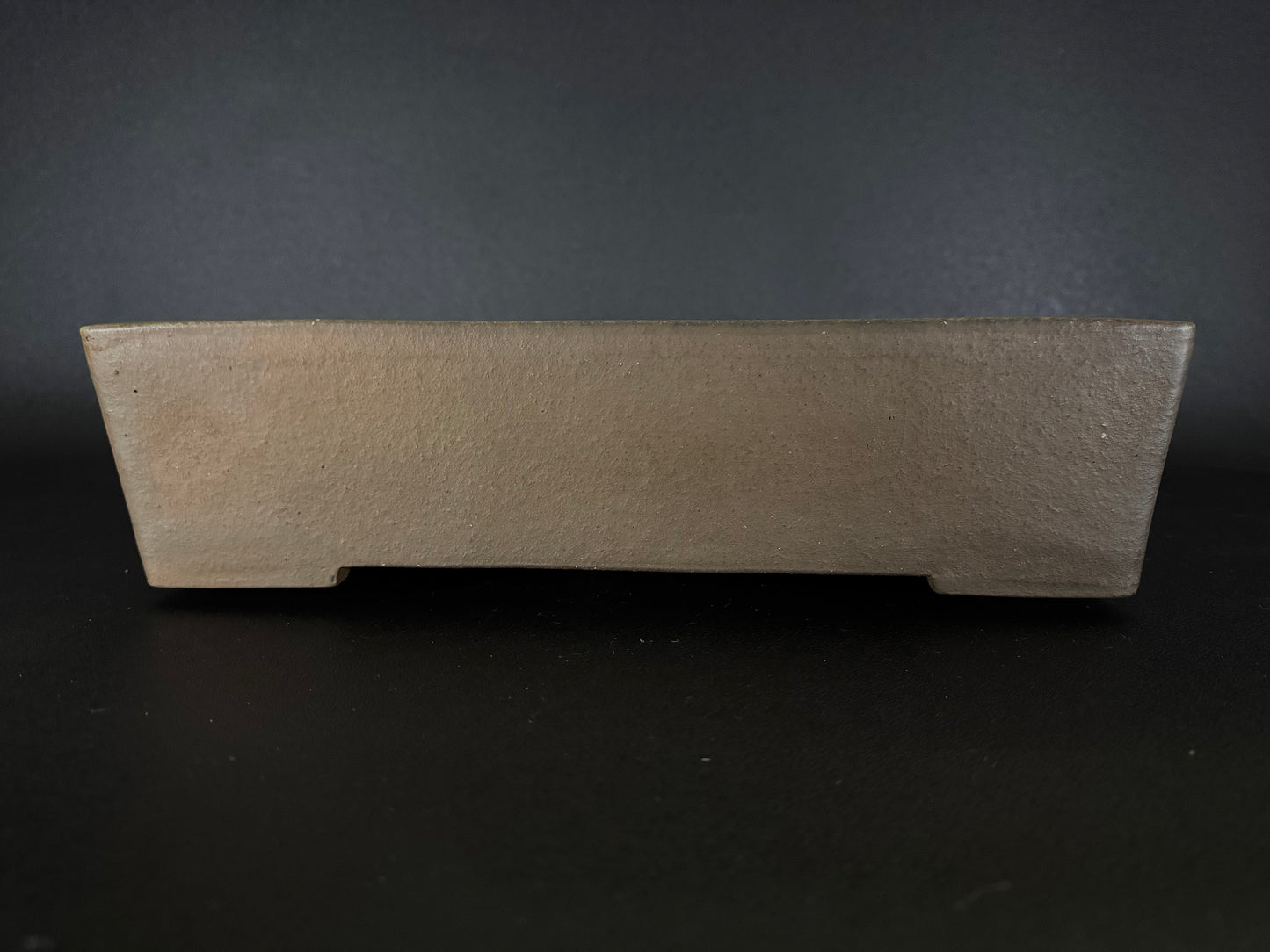 SYU-ZAN 舟山 (Suzuki Shinji 鈴木伸二) – 愛知県 Aichi Prefecture – 38.3cm Rectangular 長方鉢 – Unglazed 無釉