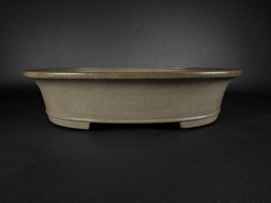 KEIZAN Hisada 久山 桂山 - 常滑 –46.4cm Oval Unglazed (楕円 無釉)