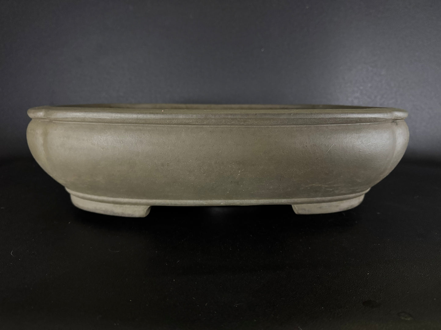 REIHO 礼峰 (Matsushita Reiji 松下礼司) – 常滑市 – 52.5cm Mokko-gata 木瓜形 – Unglazed 無釉