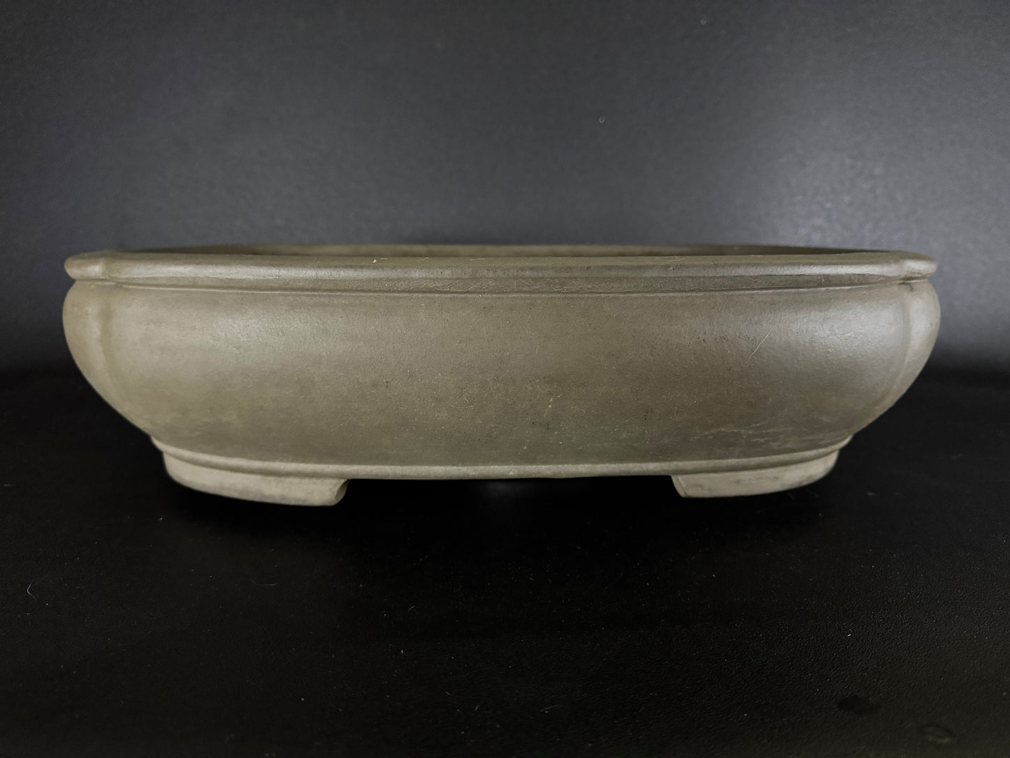 REIHO 礼峰 (Matsushita Reiji 松下礼司) – 常滑市 – 52.5cm Mokko-gata 木瓜形 – Unglazed 無釉