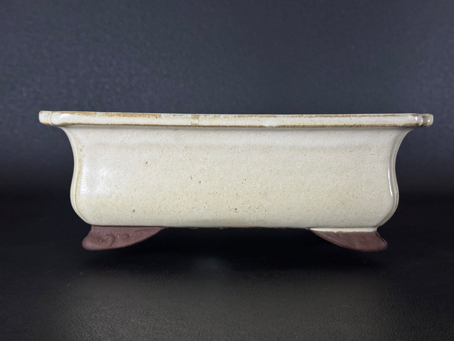 YAMAAKI 山秋 – 3rd Generation Kataoka Toshio 山秋三代 片岡俊雄 – Tokoname 常滑市 – 29.4cm Rectangular 長方鉢 – Glazed 施釉