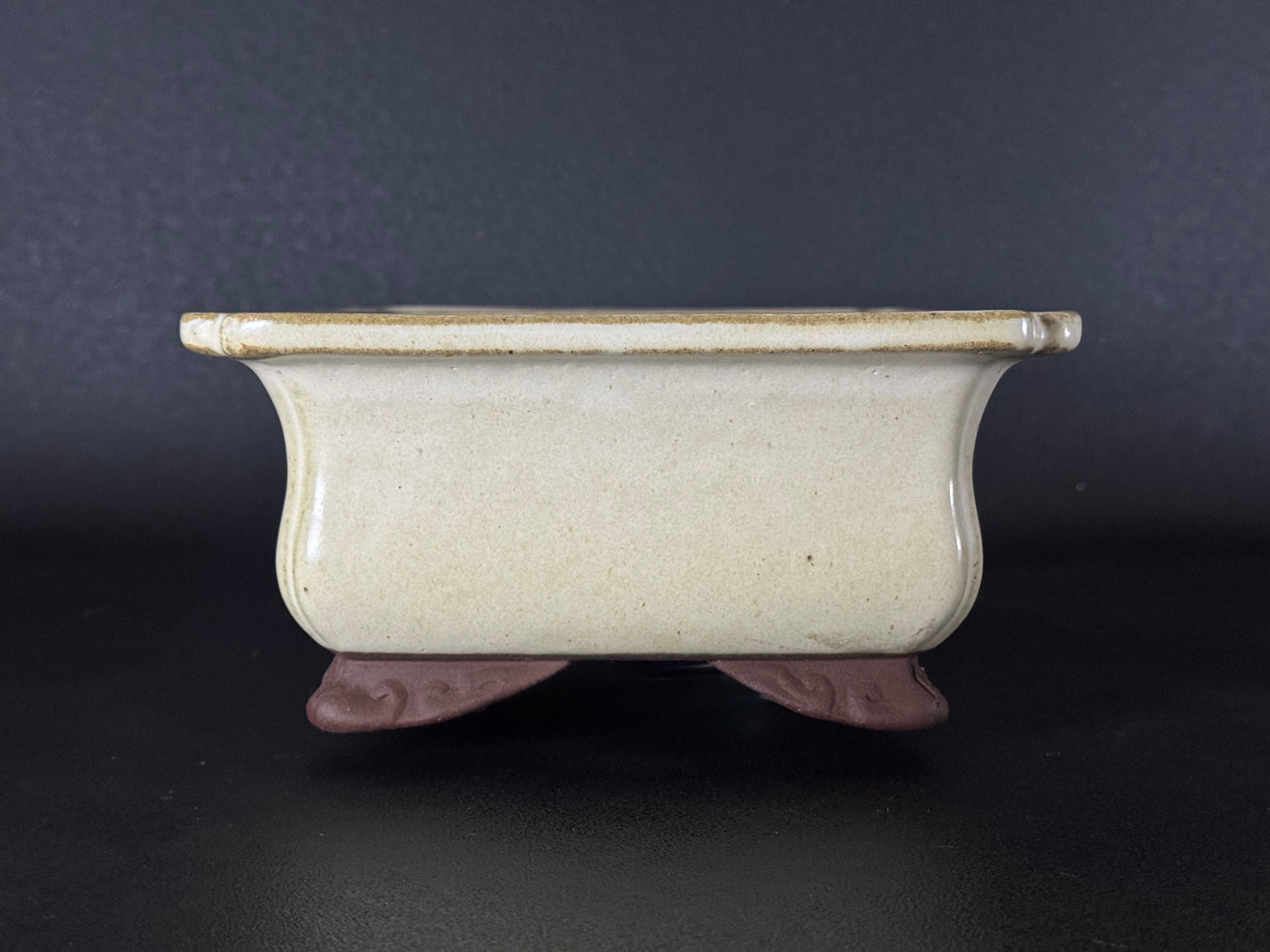 YAMAAKI 山秋 – 3rd Generation Kataoka Toshio 山秋三代 片岡俊雄 – Tokoname 常滑市 – 29.4cm Rectangular 長方鉢 – Glazed 施釉