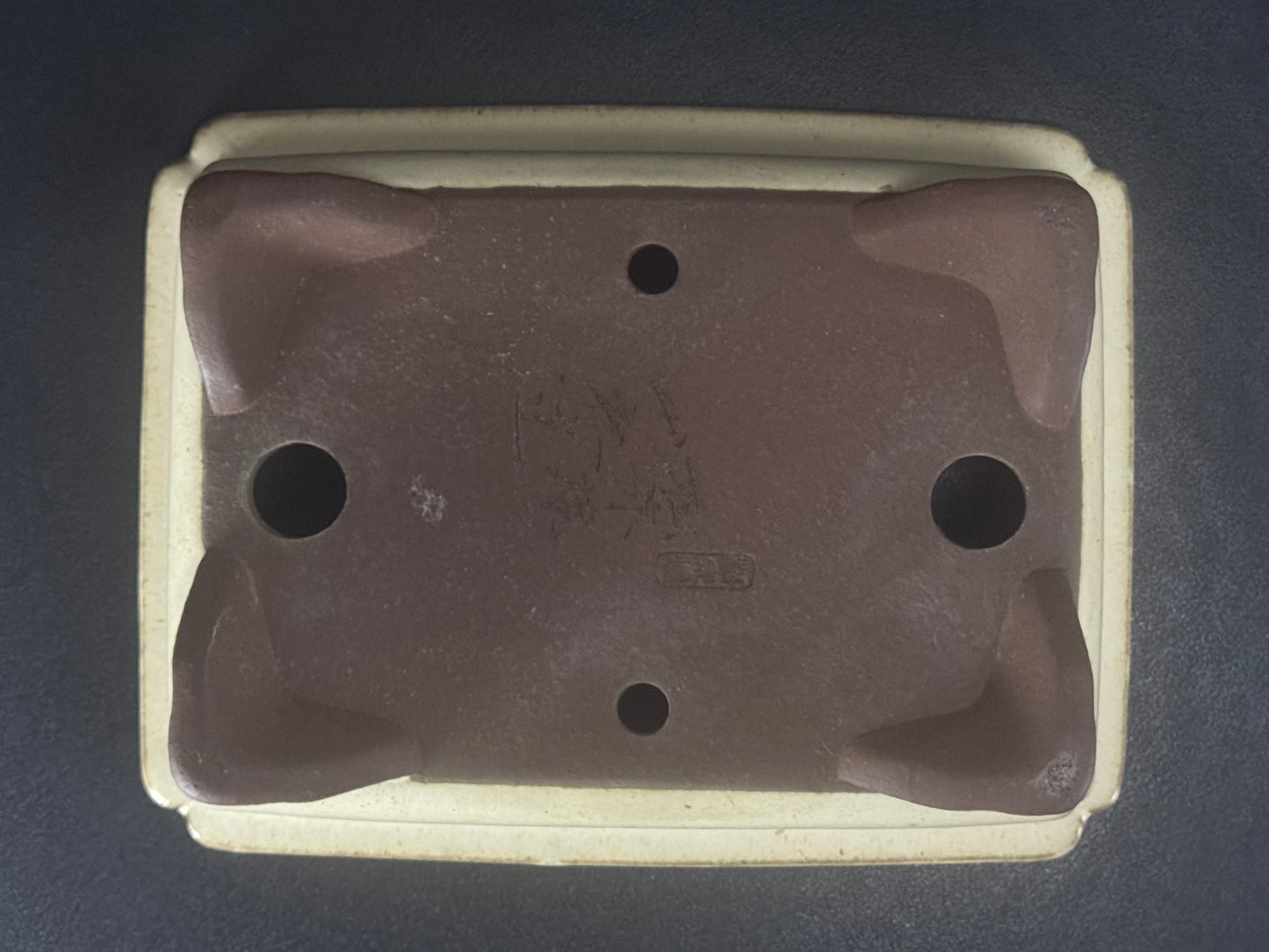 YAMAAKI 山秋 – 3rd Generation Kataoka Toshio 山秋三代 片岡俊雄 – Tokoname 常滑市 – 29.4cm Rectangular 長方鉢 – Glazed 施釉